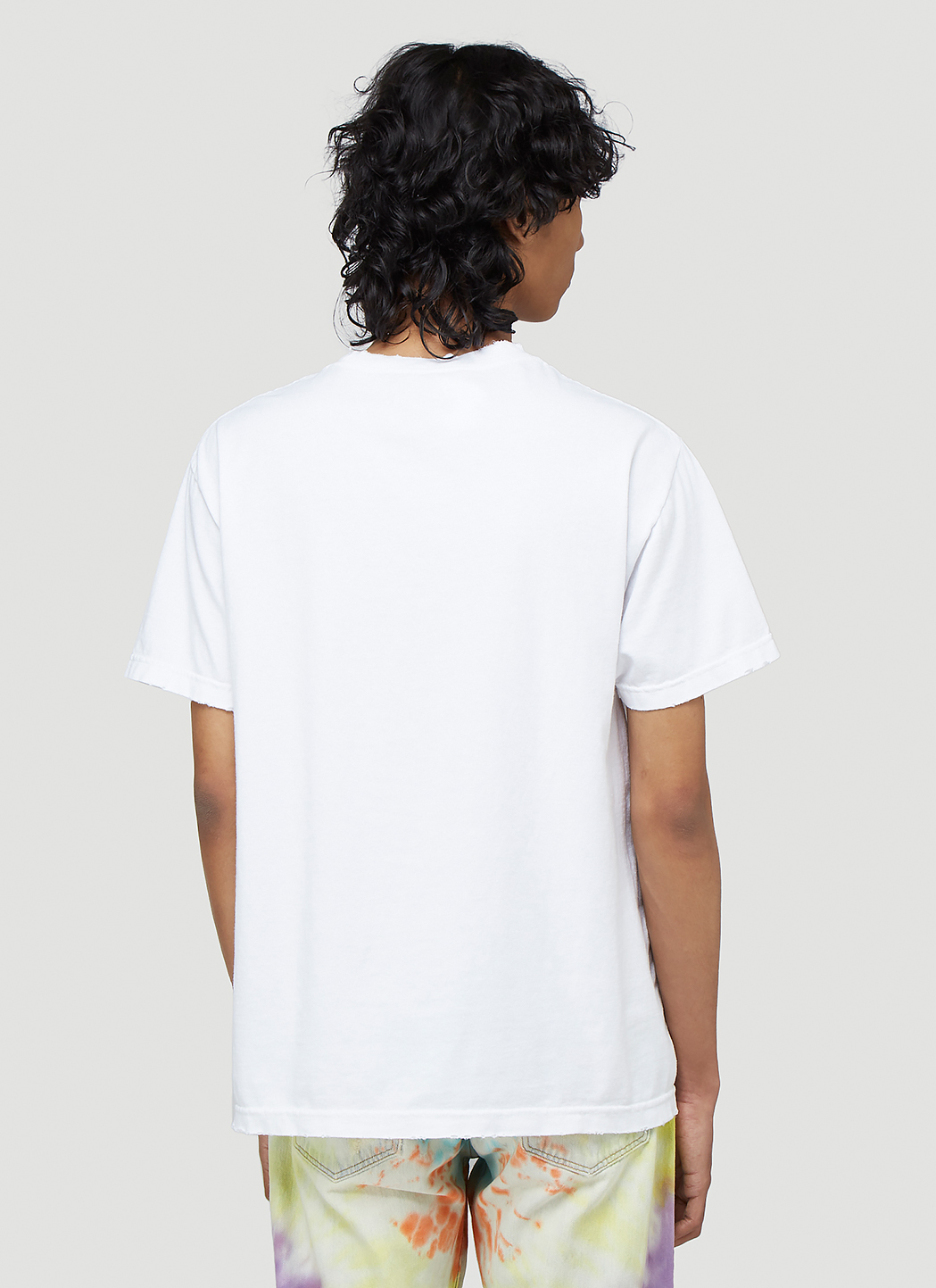 white gallery dept shirt