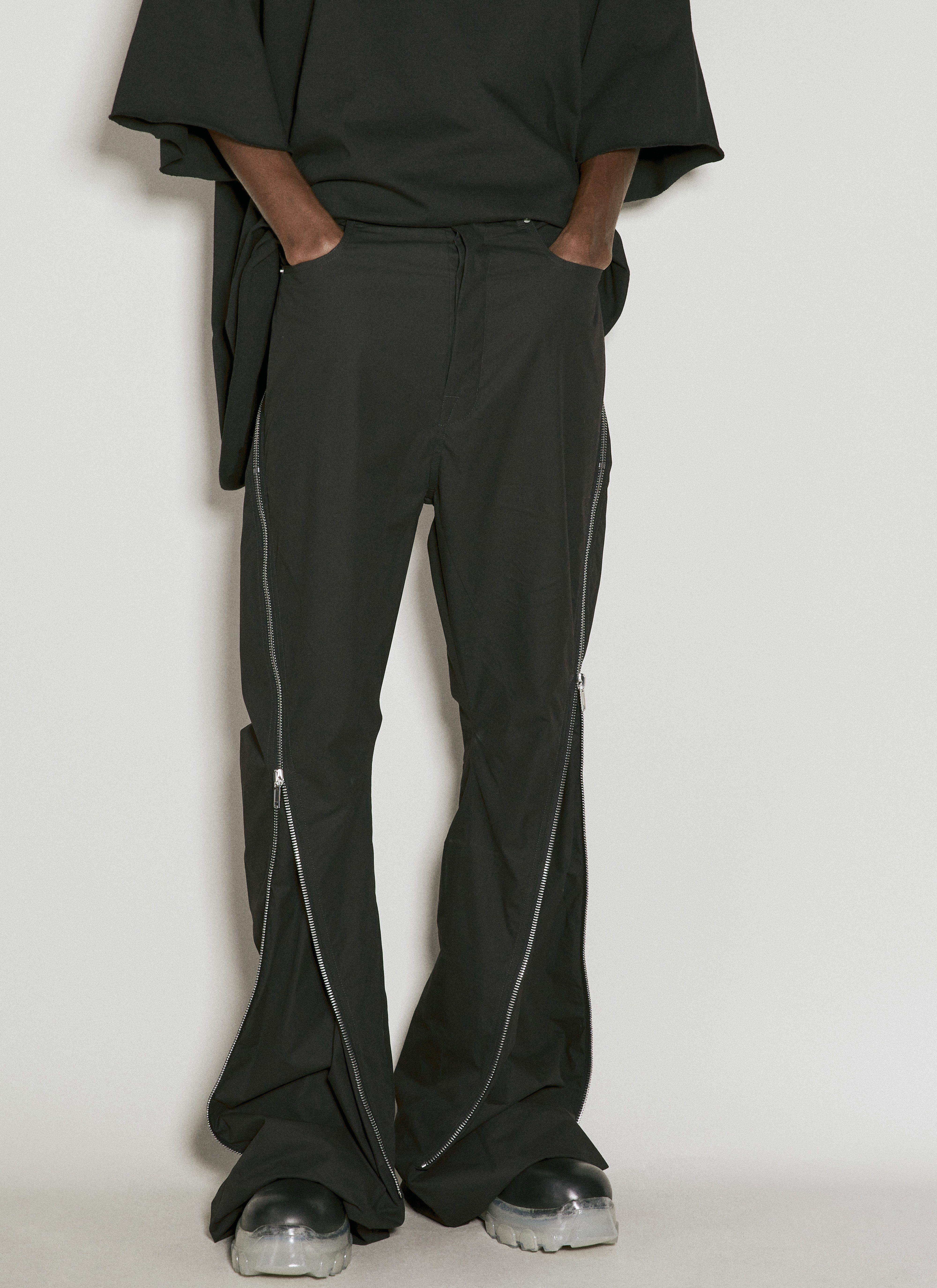 Rick Owens Men's Bolan Banana Pants in Black | LN-CC®