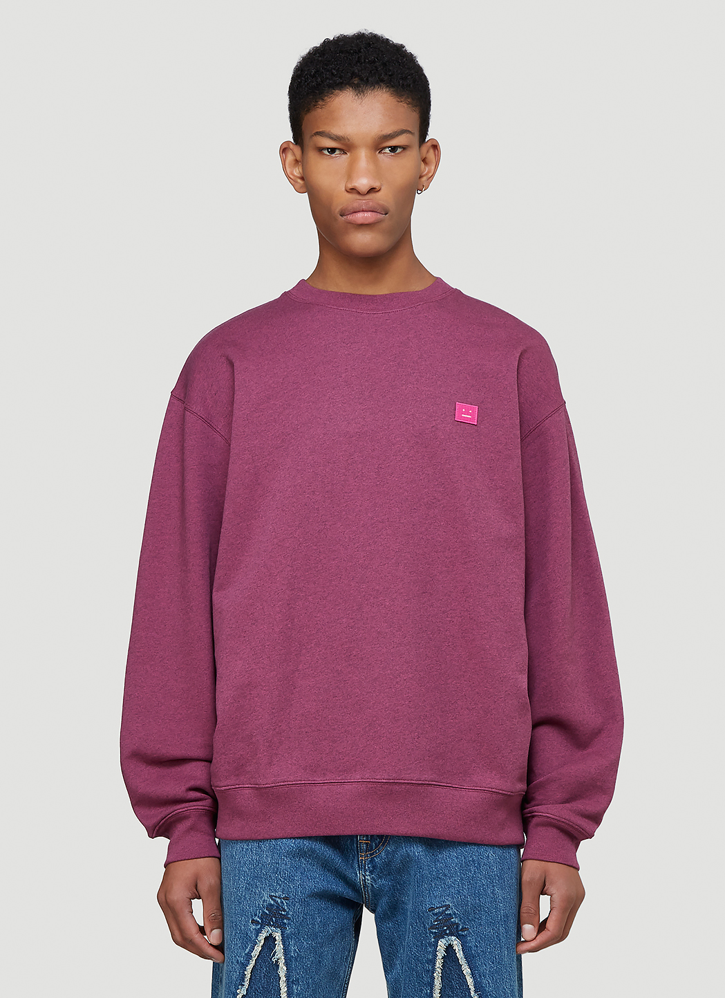 Acne studios garment dyed crew cheap sweat