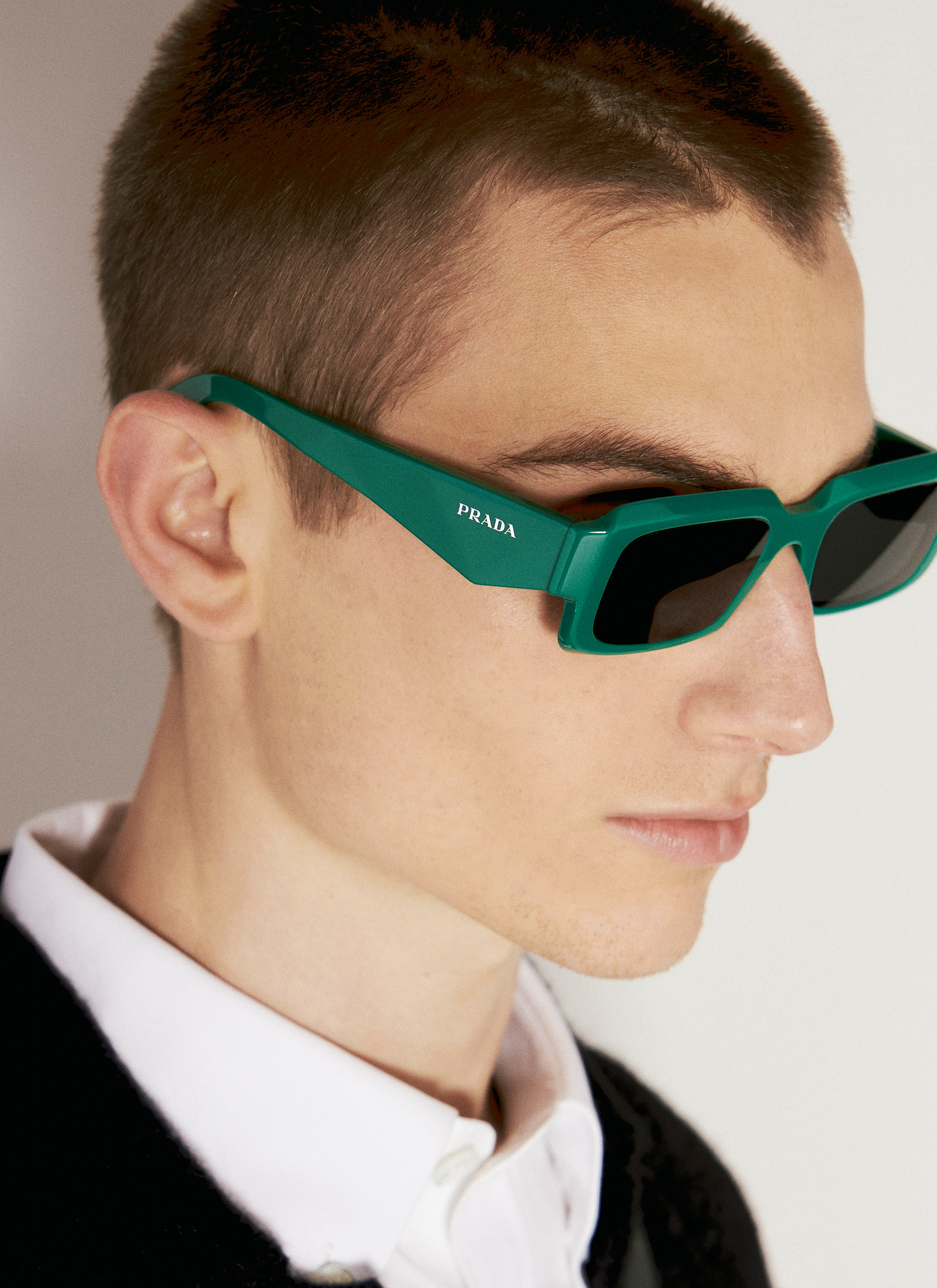 Prada Men s Symbole Sunglasses in Green LN CC