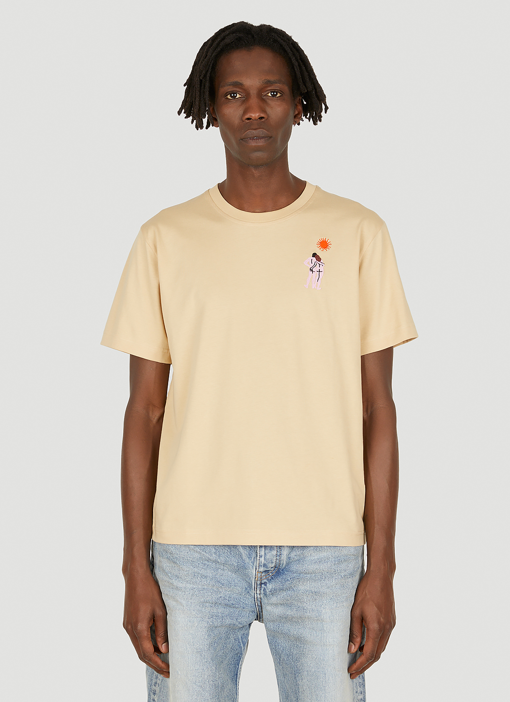 Carne Bollente Make it Grow T-Shirt in Beige | LN-CC®