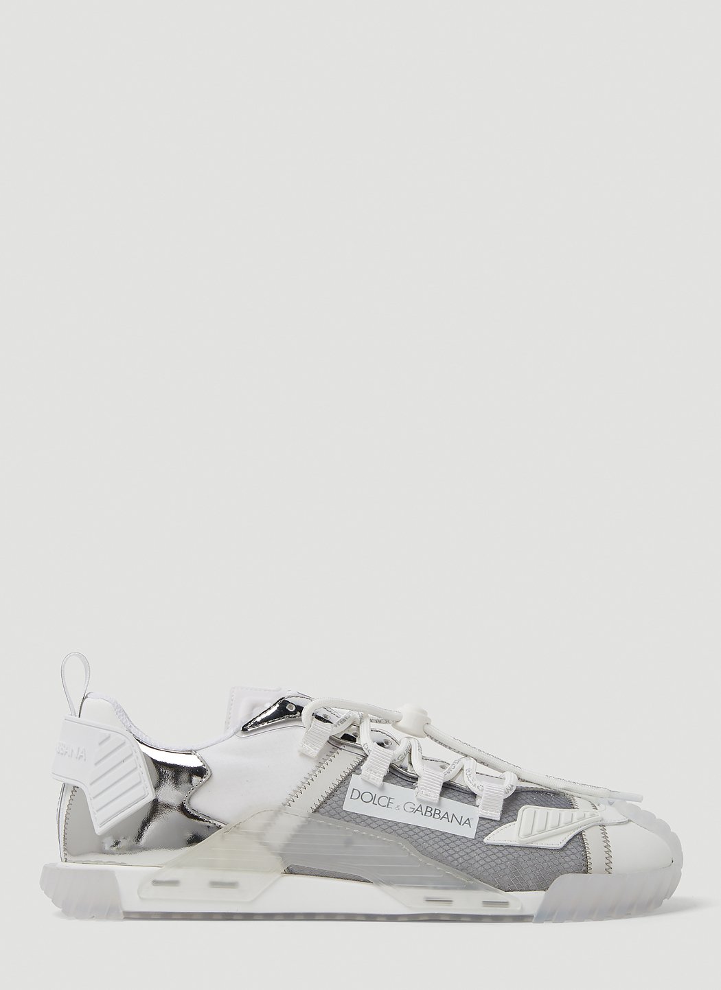 Dolce gabbana clearance silver sneakers