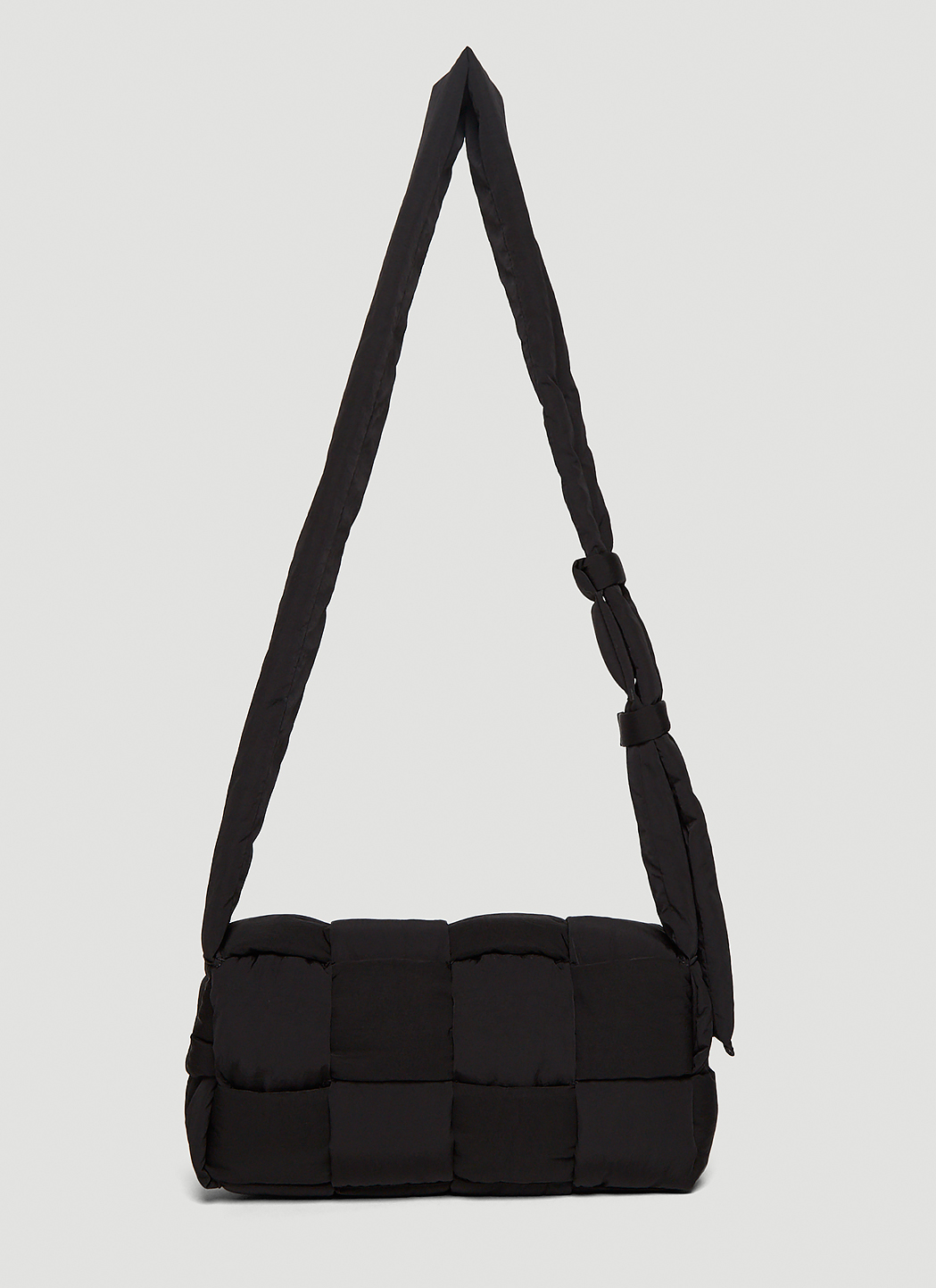 Bottega Veneta Men's Padded Tech Cassette Crossbody Bag in Black | LN-CC