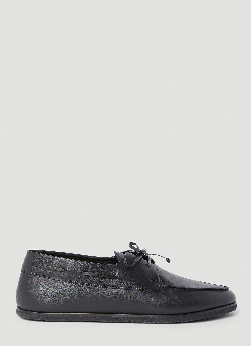 The Row Sailor Loafers in Black | LN-CC