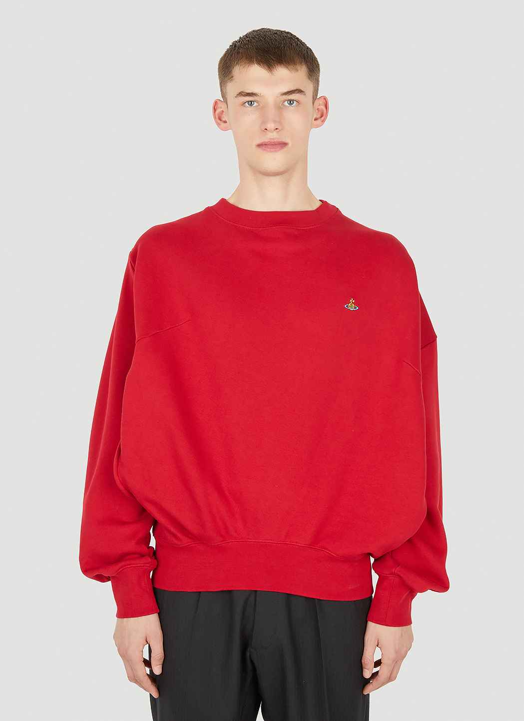 Vivienne Westwood Drunken Sweatshirt in Red | LN-CC®