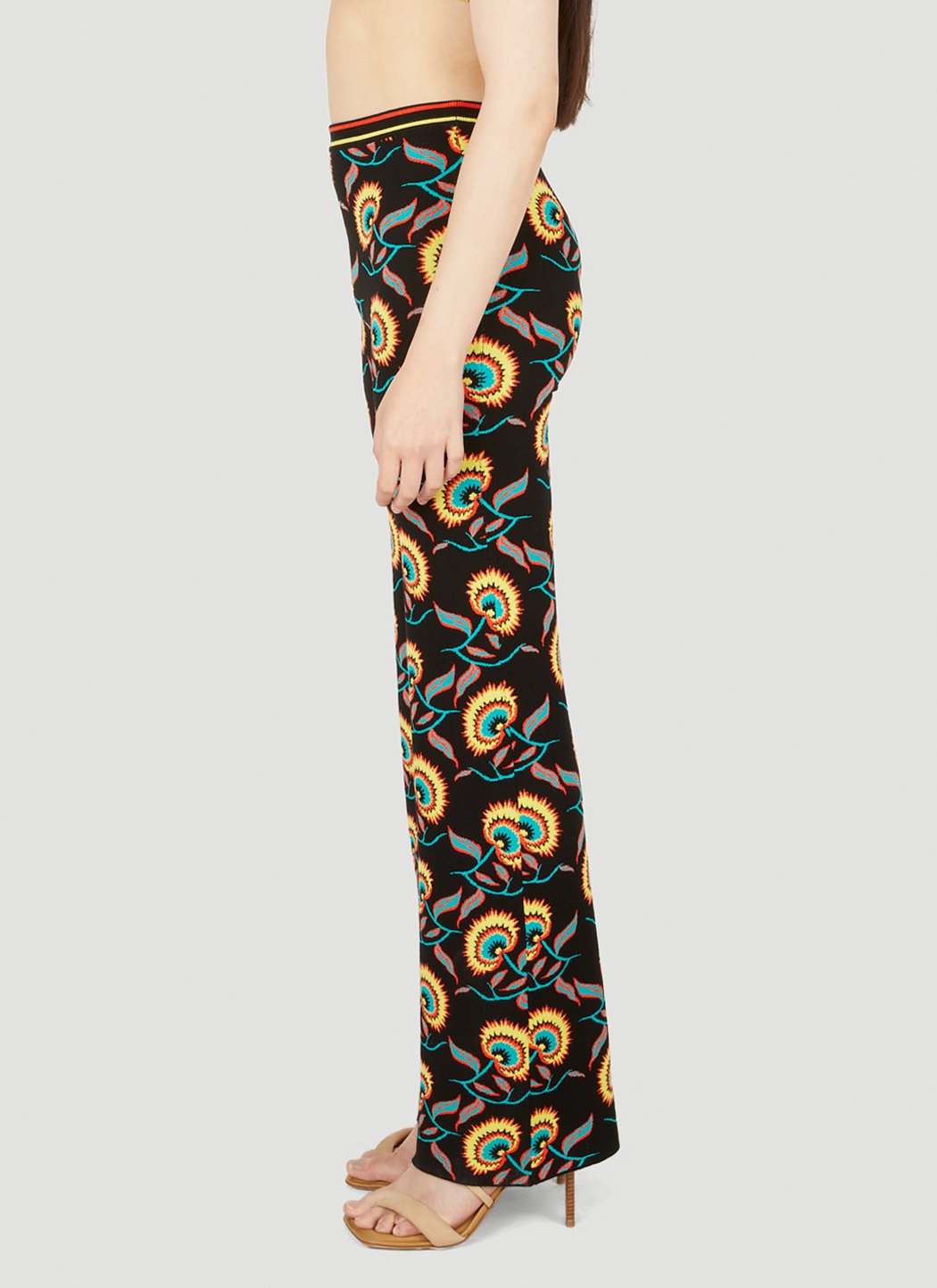 Paco Rabanne Floral Jacquard Pants | Smart Closet