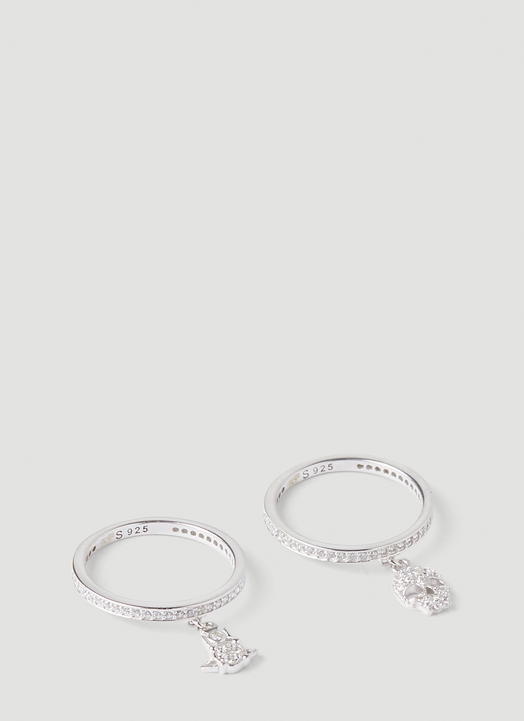 Silver 'Brandita' bracelet with charms Vivienne Westwood