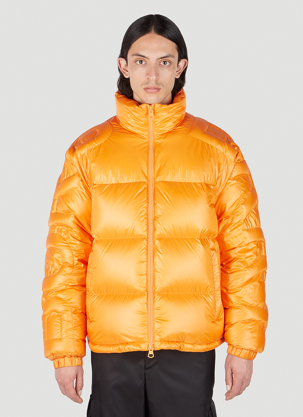 Cheap monday puffer deals jacket orange