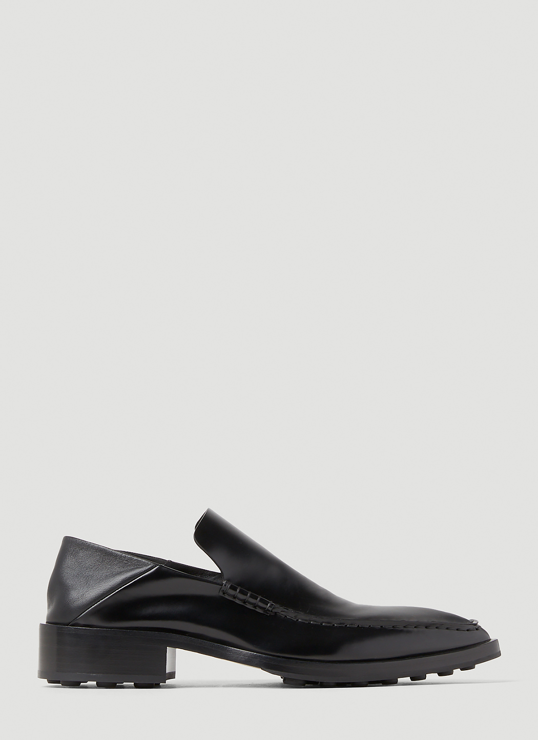 Jil Sander Pointed Moccasins in Black | LN-CC®