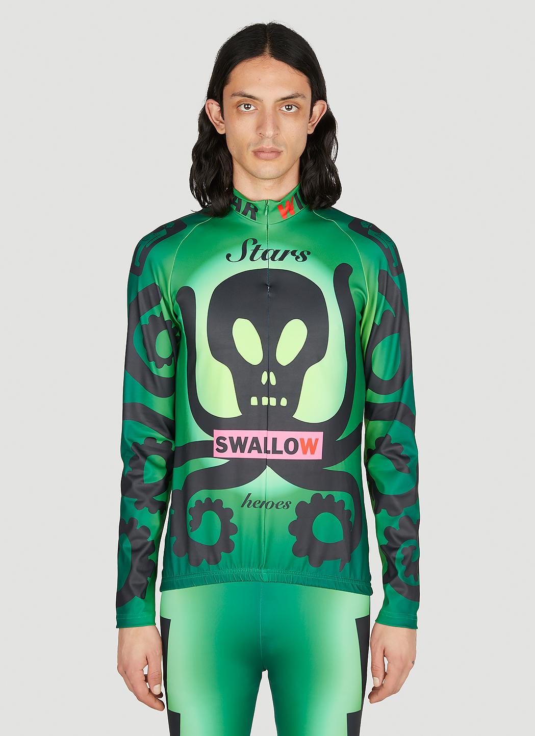 Walter Van Beirendonck Men's' Sun Top in Green | LN-CC®