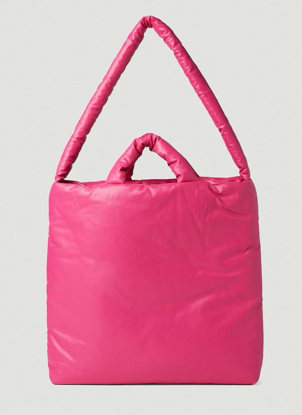 KASSL Editions Women's Pillow Oil Medium Tote Bag in Pink | LN