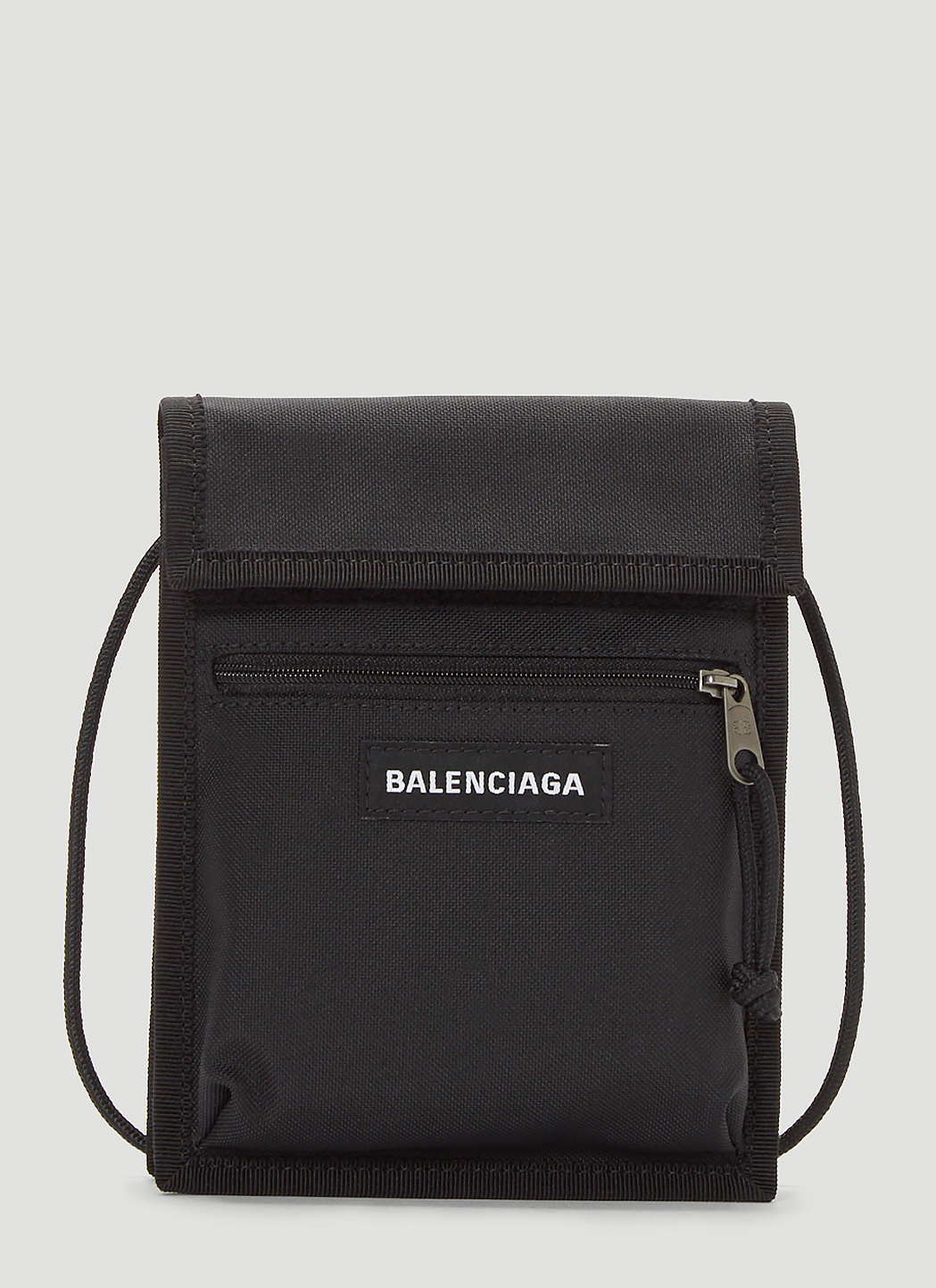 Explorer Logo Crossbody Bag in Black - Balenciaga