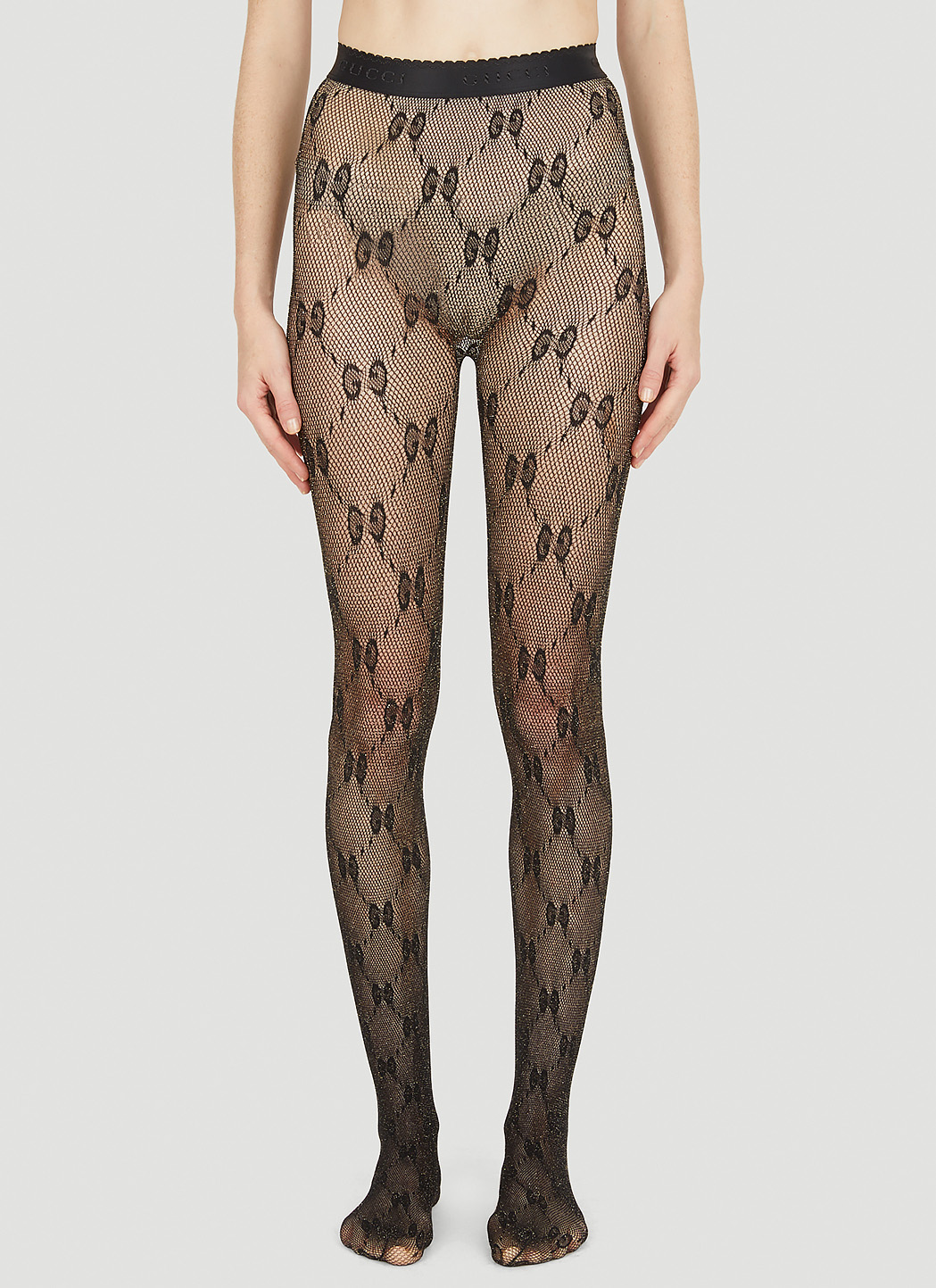 Buy Gucci Black High-rise Leggings in Technical Jersey for Women