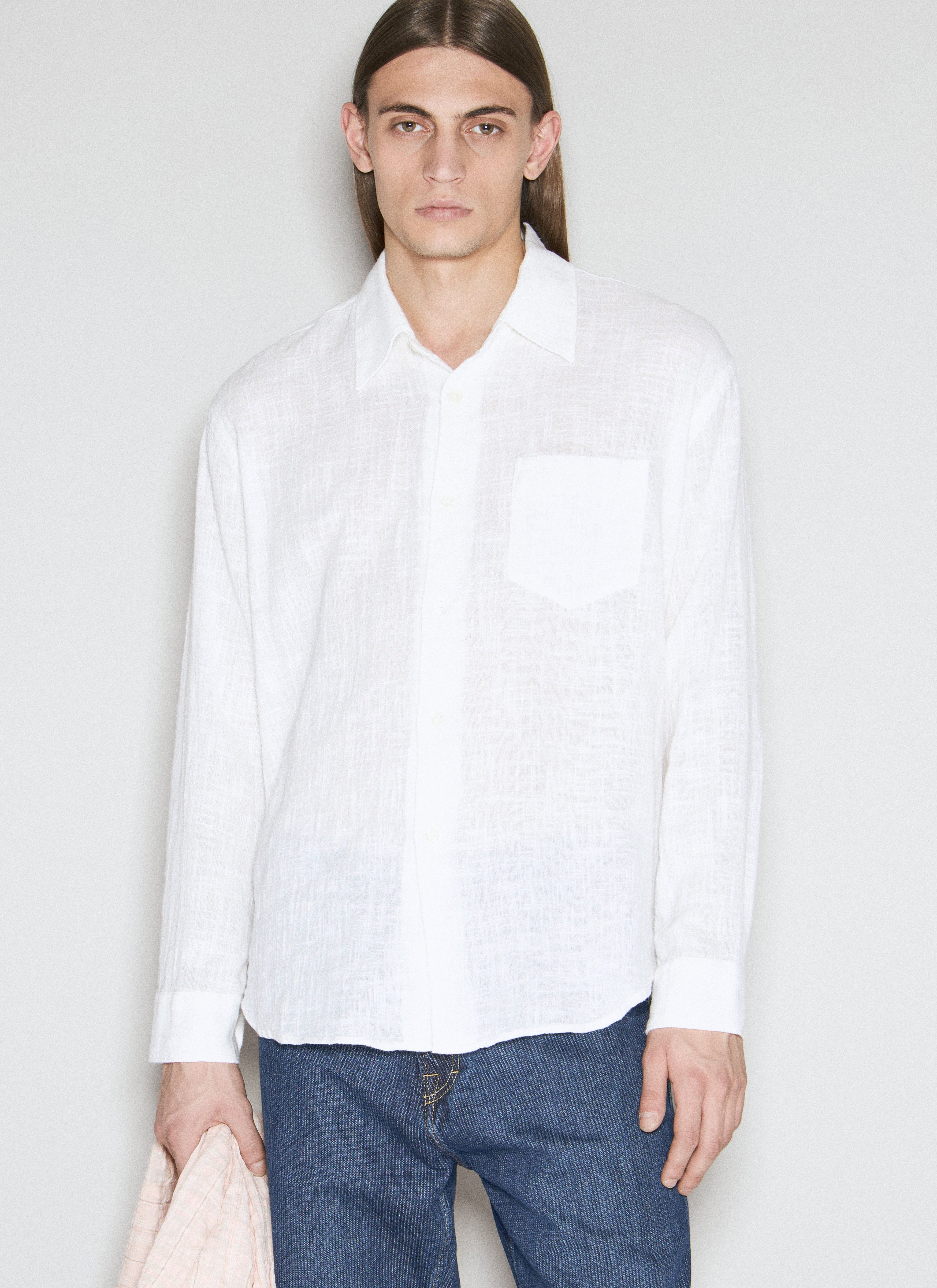 Our Legacy Men's' Coco Shirt in White | LN-CC®