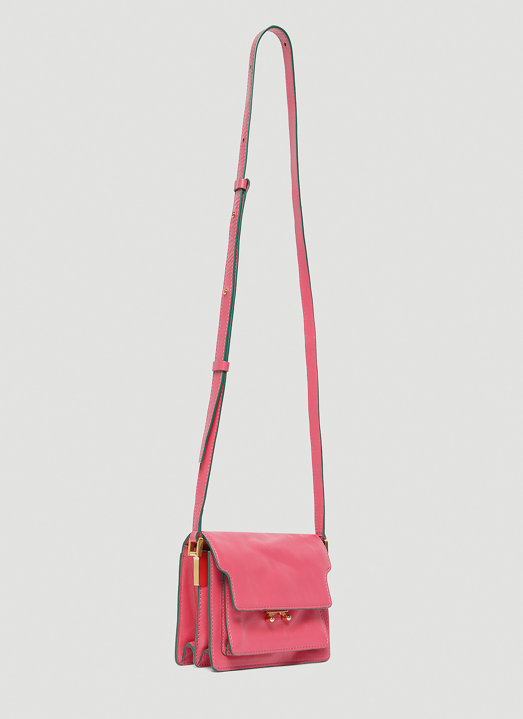 marni pink trunk bag