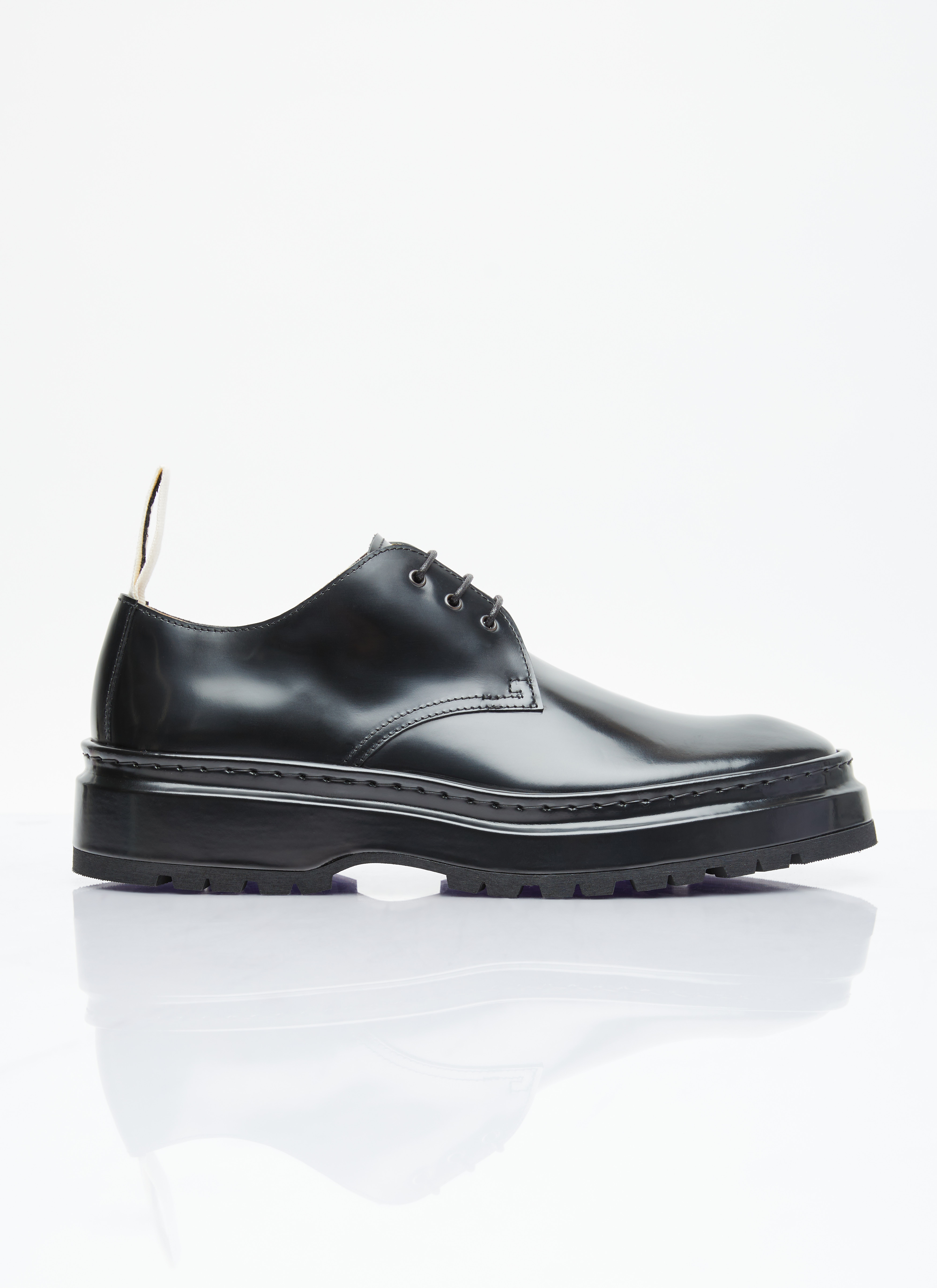 Jacquemus Les Derbies Pavane Lace Up Shoes in Black LN CC