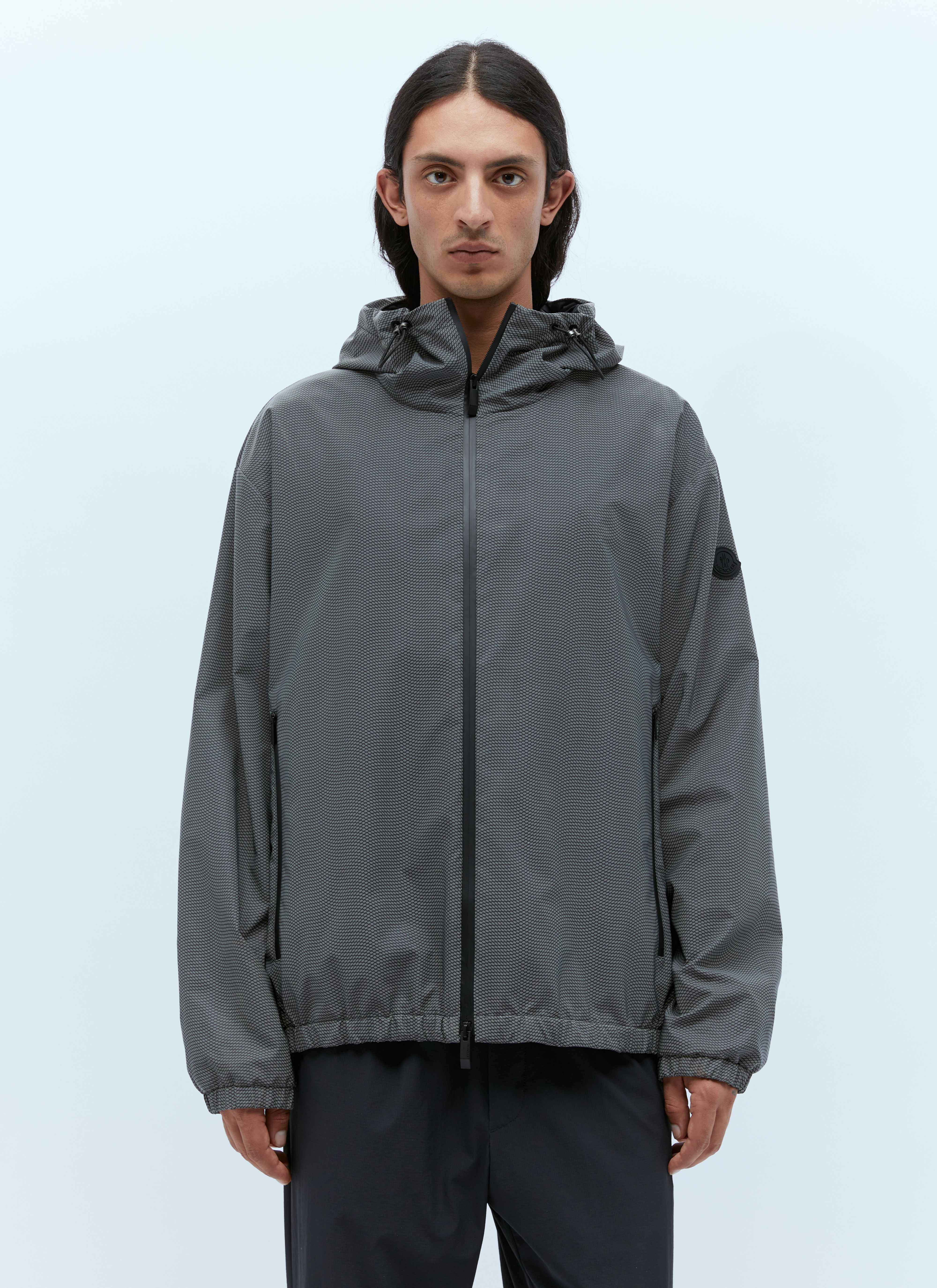 Moncler Men's Sautron Hooded Jacket in Grey | LN-CC®