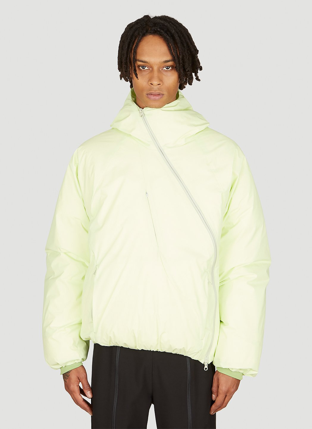 POST ARCHIVE FACTION (PAF) Men's' 5.1 Down Center Jacket in Green | LN-CC®