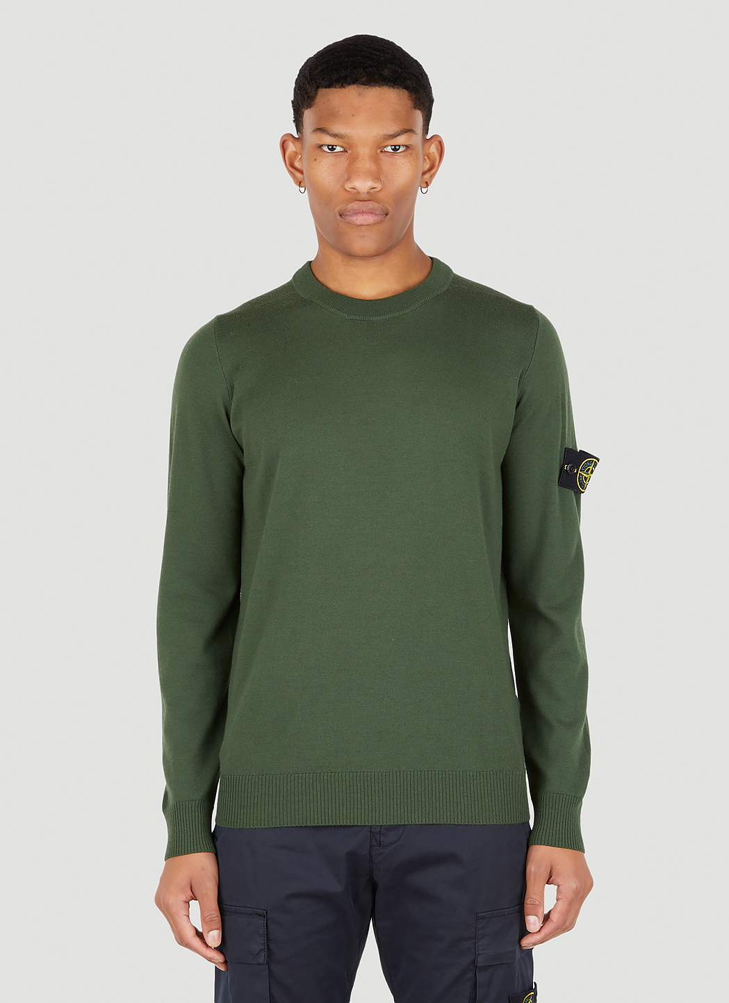 Stone island best sale crew neck jumper