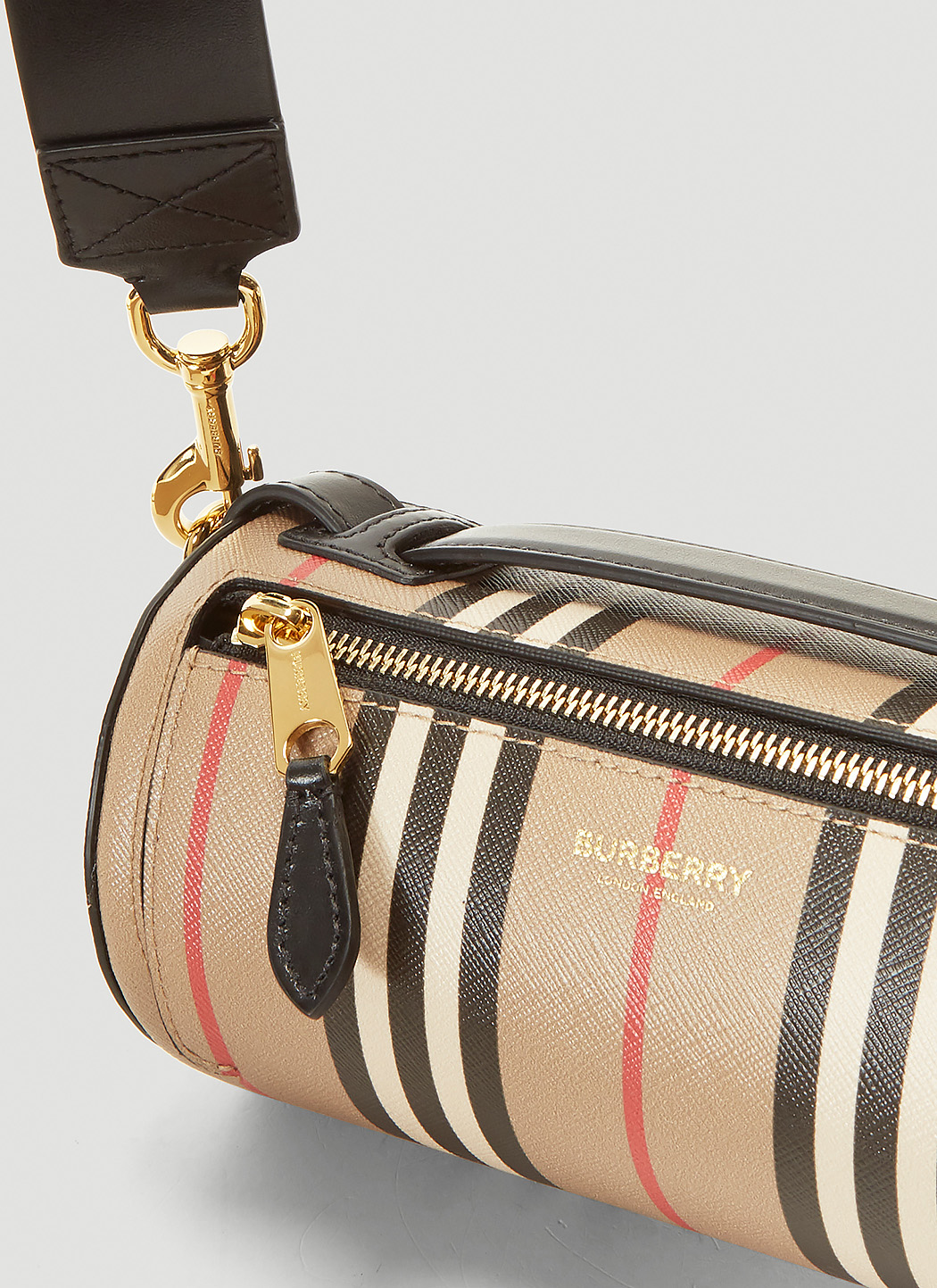 Burberry barrel bag on sale