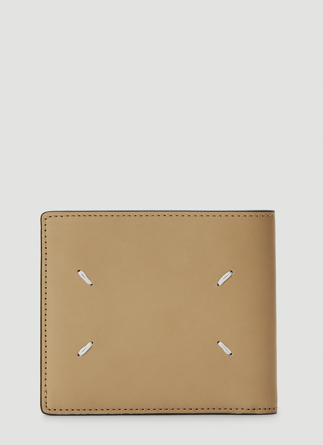 Maison Margiela 男士Classic Bi-Fold Wallet Beige | LN-CC®