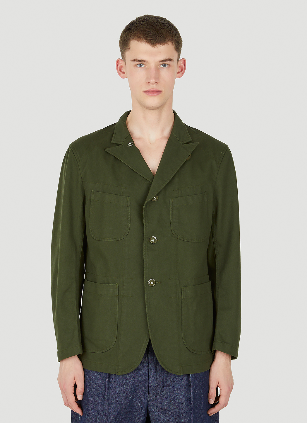 Engineered Garments Bedford Jacket in Green | LN-CC