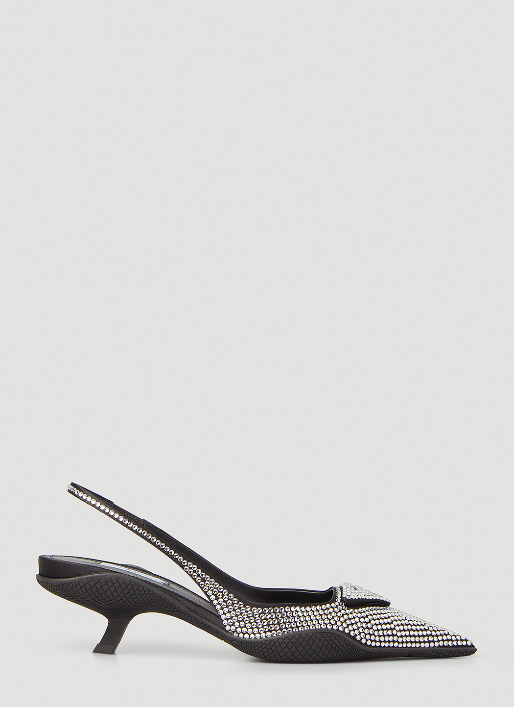 Prada kitten heel clearance slingback