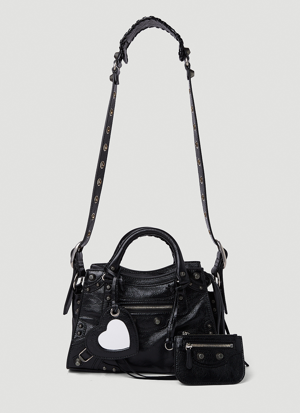 Balenciaga black Mini Leather Le Cagole Duffle Bag  Harrods UK