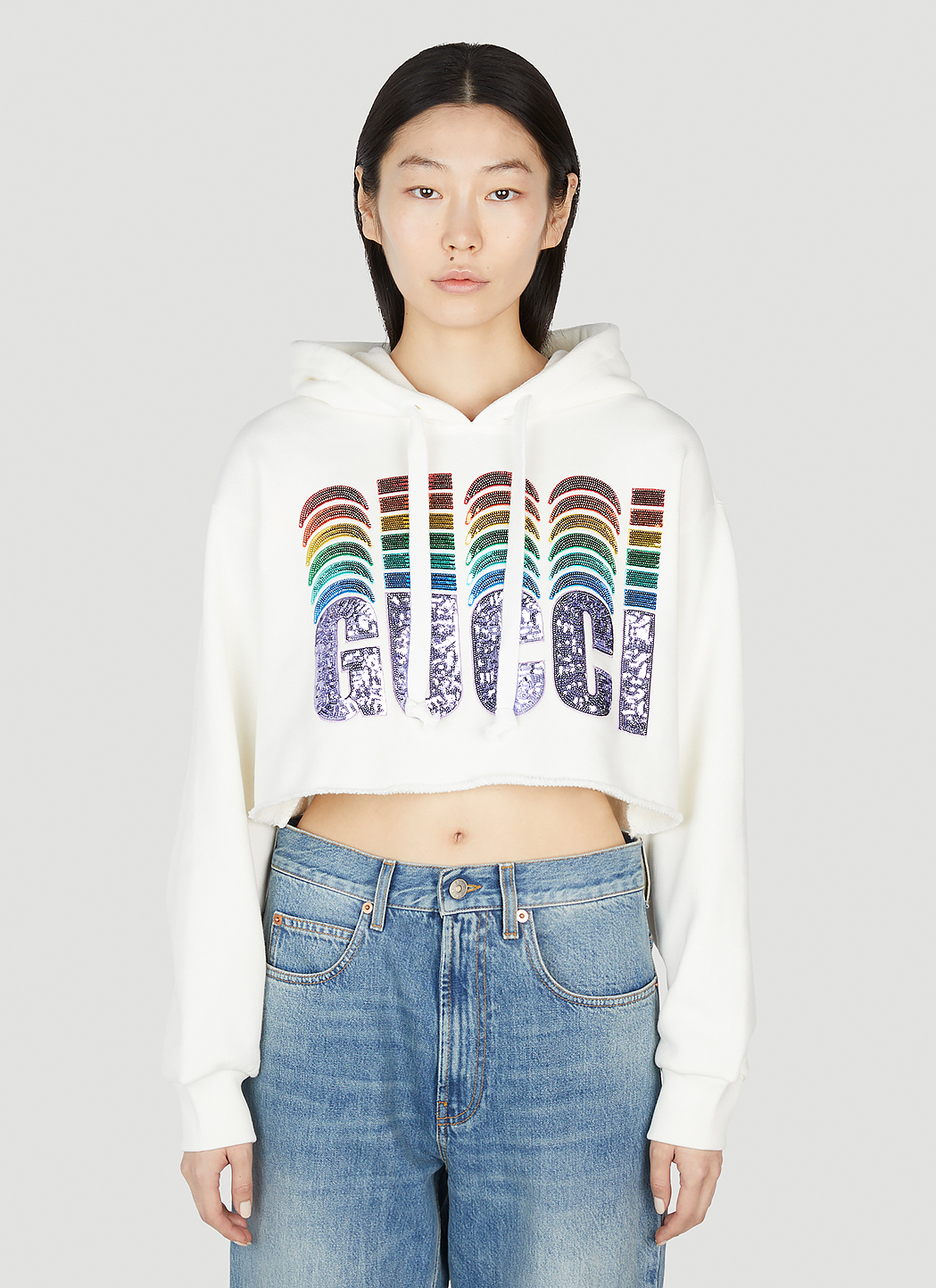 Redone rainbow sale hoodie