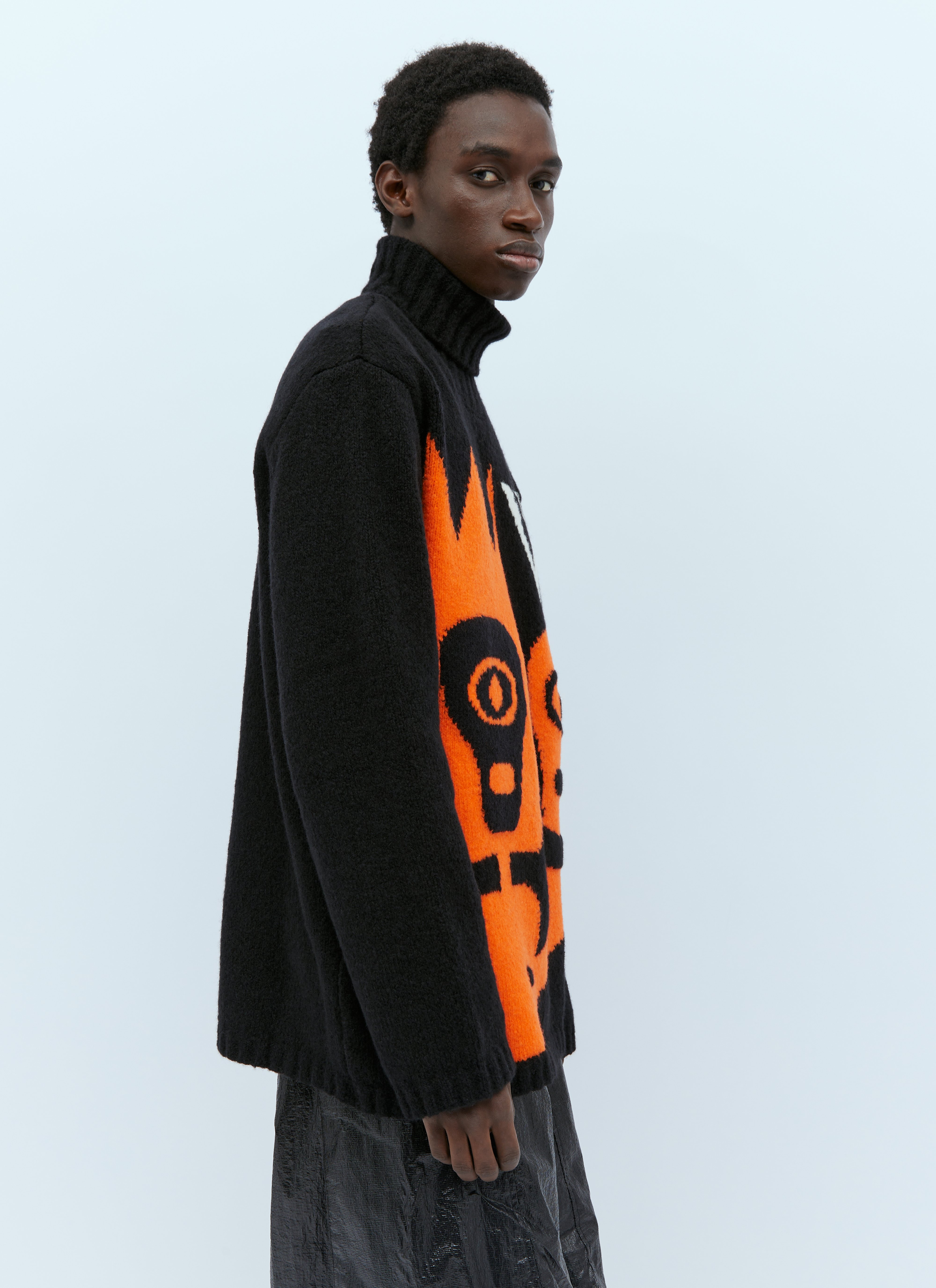 Black and orange outlet sweater