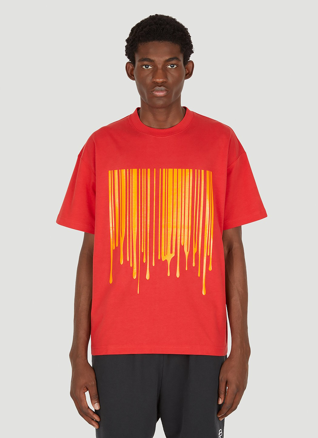 alexander wang barcode t shirt