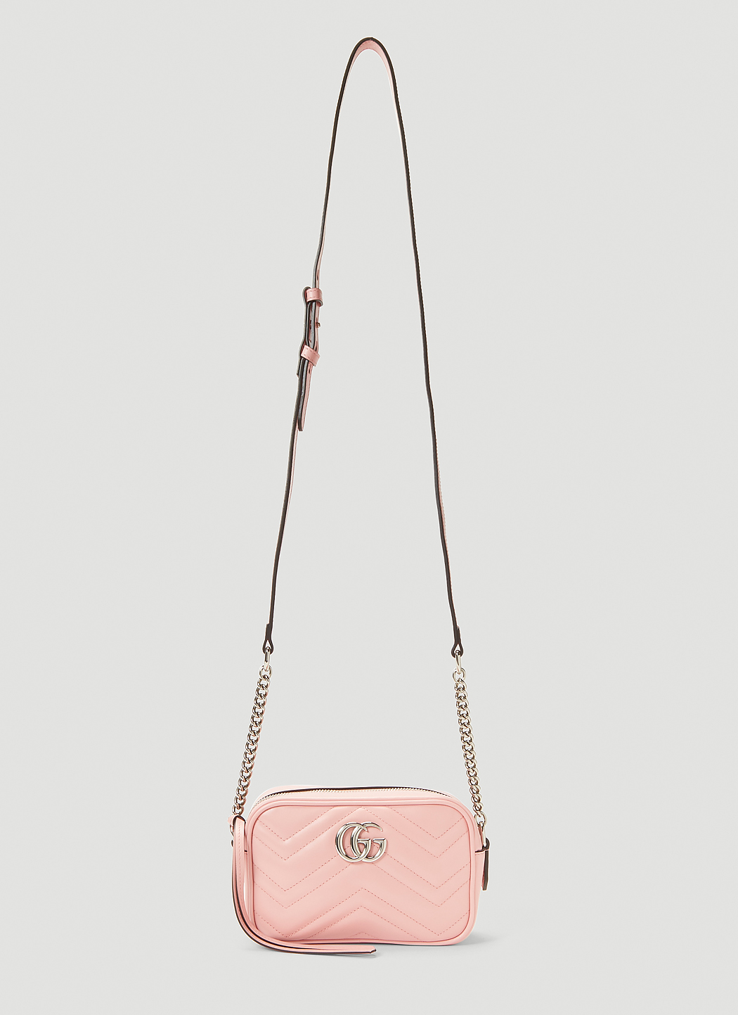 Gucci GG Marmont Mini Camera Bag in Pink LN CC