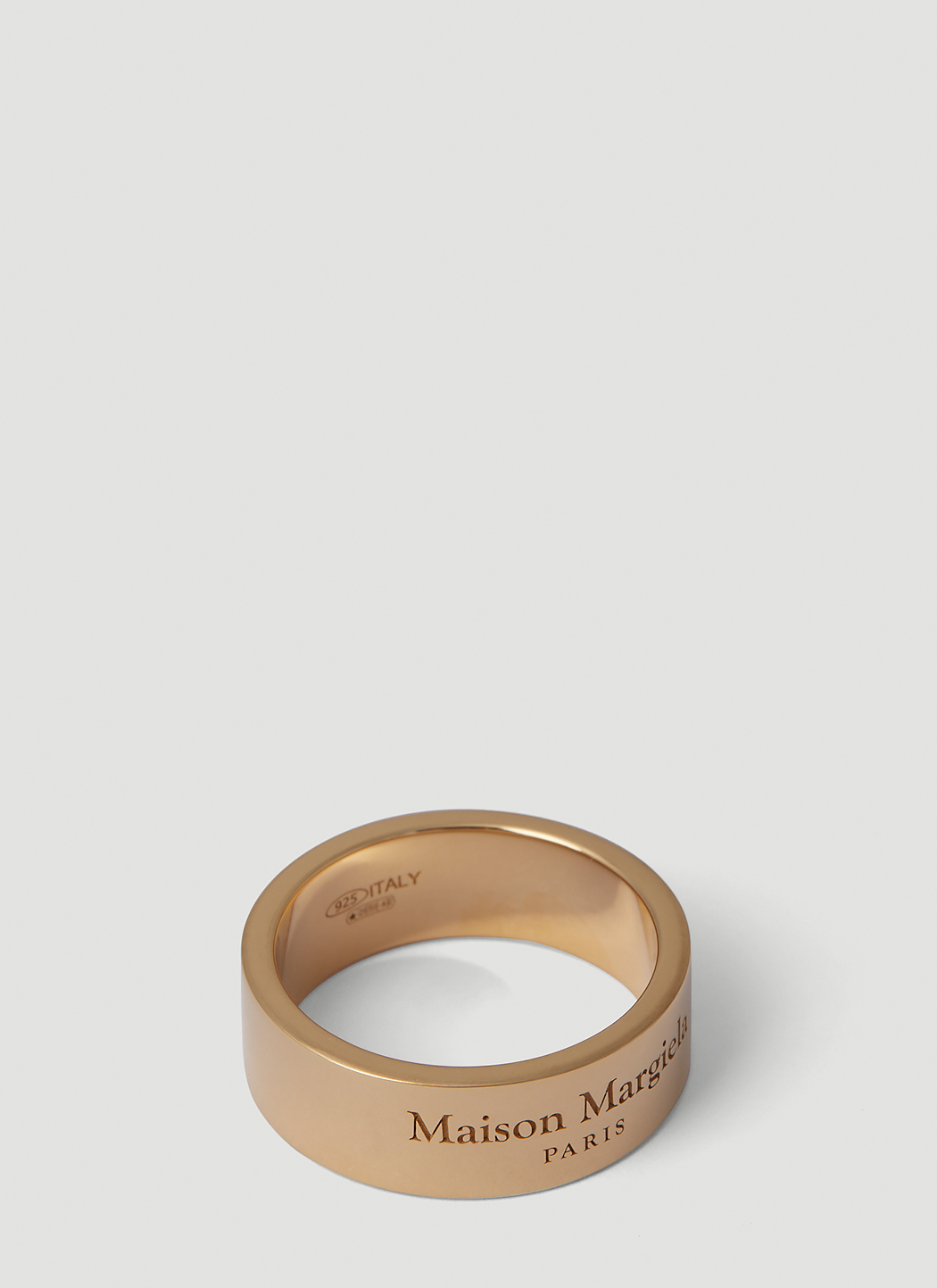 Maison Margiela Men's Logo Engraved Ring in Copper | LN-CC®