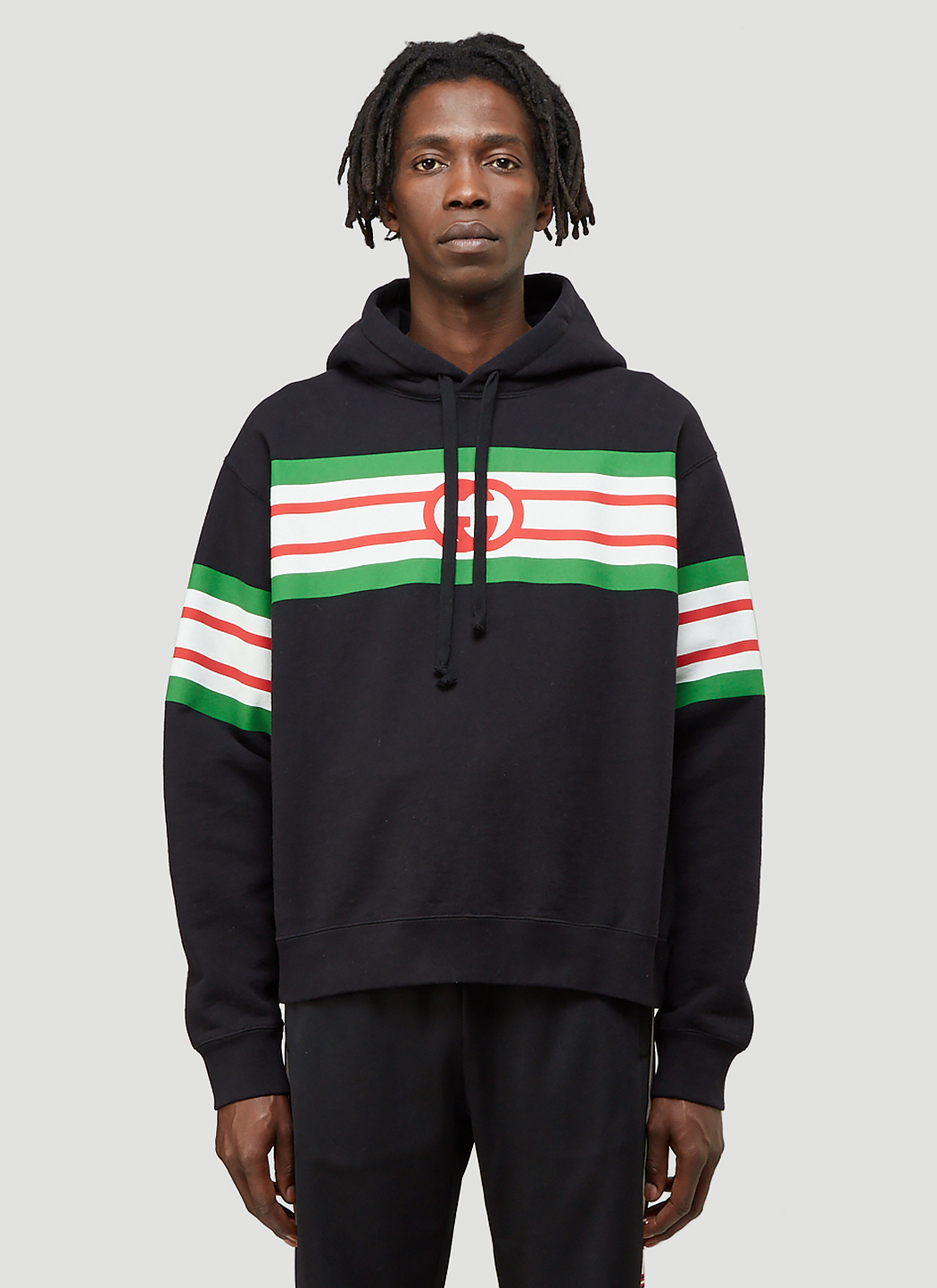 Gucci stripe clearance hoodie