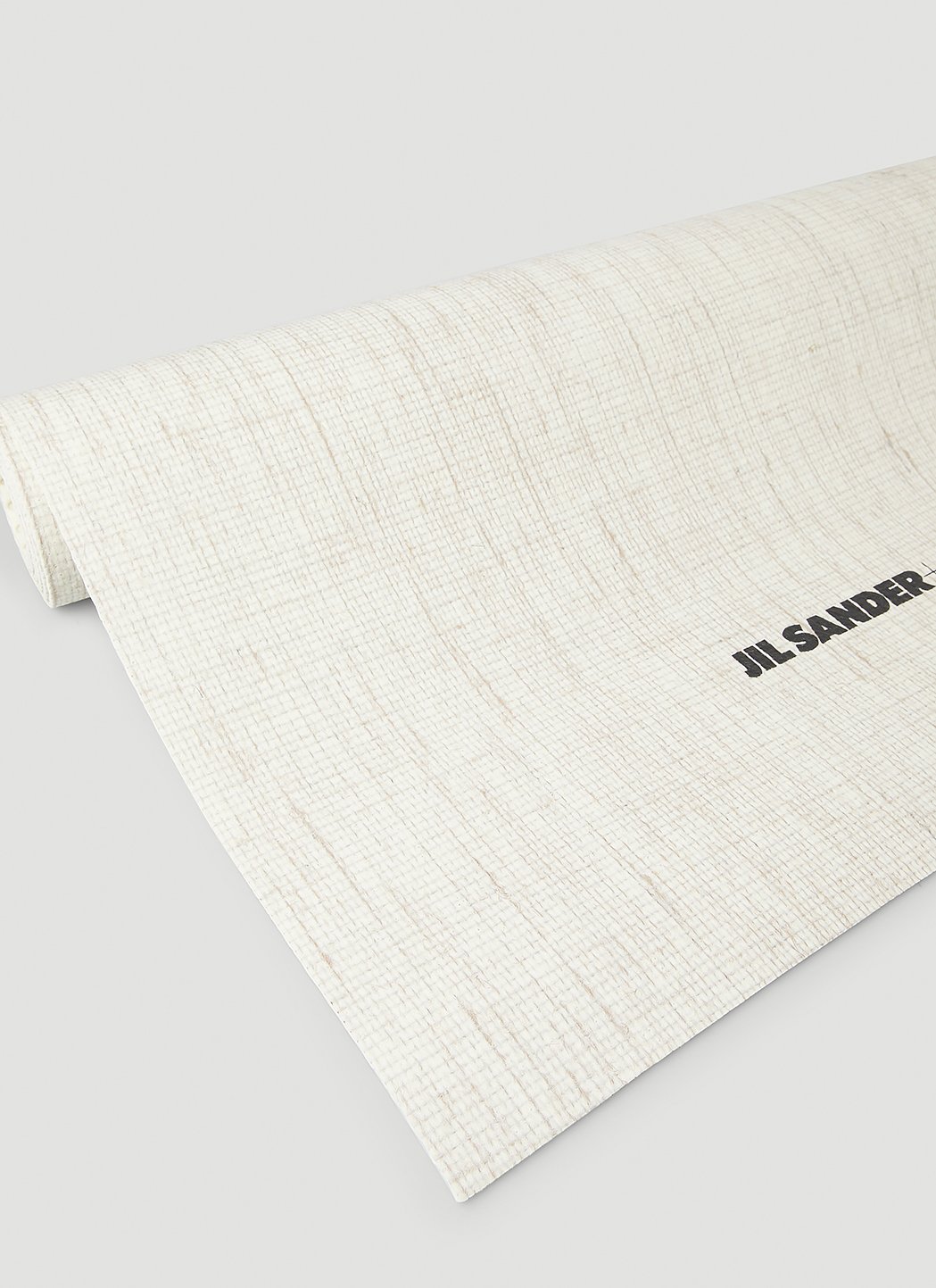 Jil Sander+ Logo Print Yoga Mat in White