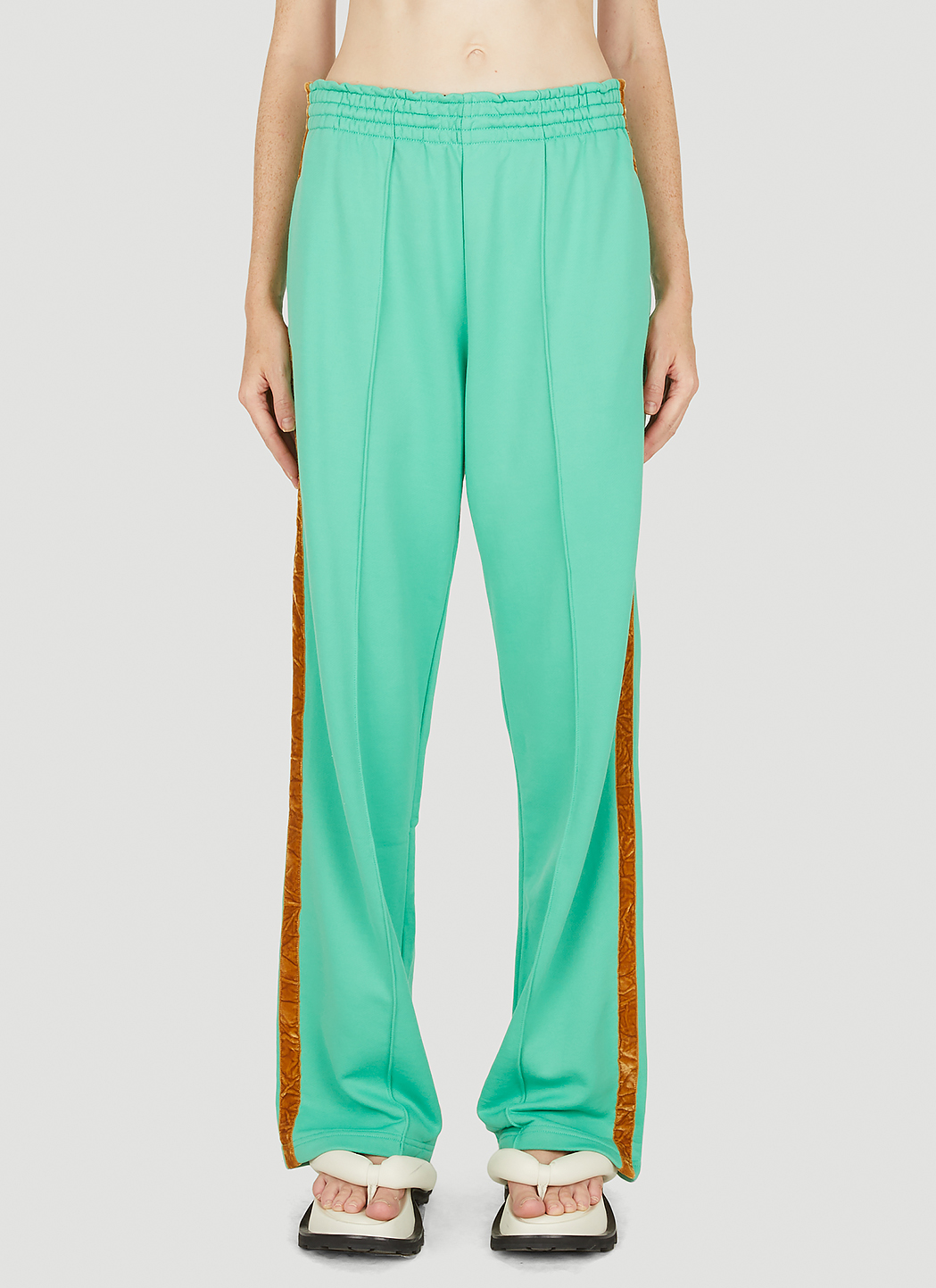 Acne Studios Straight Leg Track Pants in Green | LN-CC®