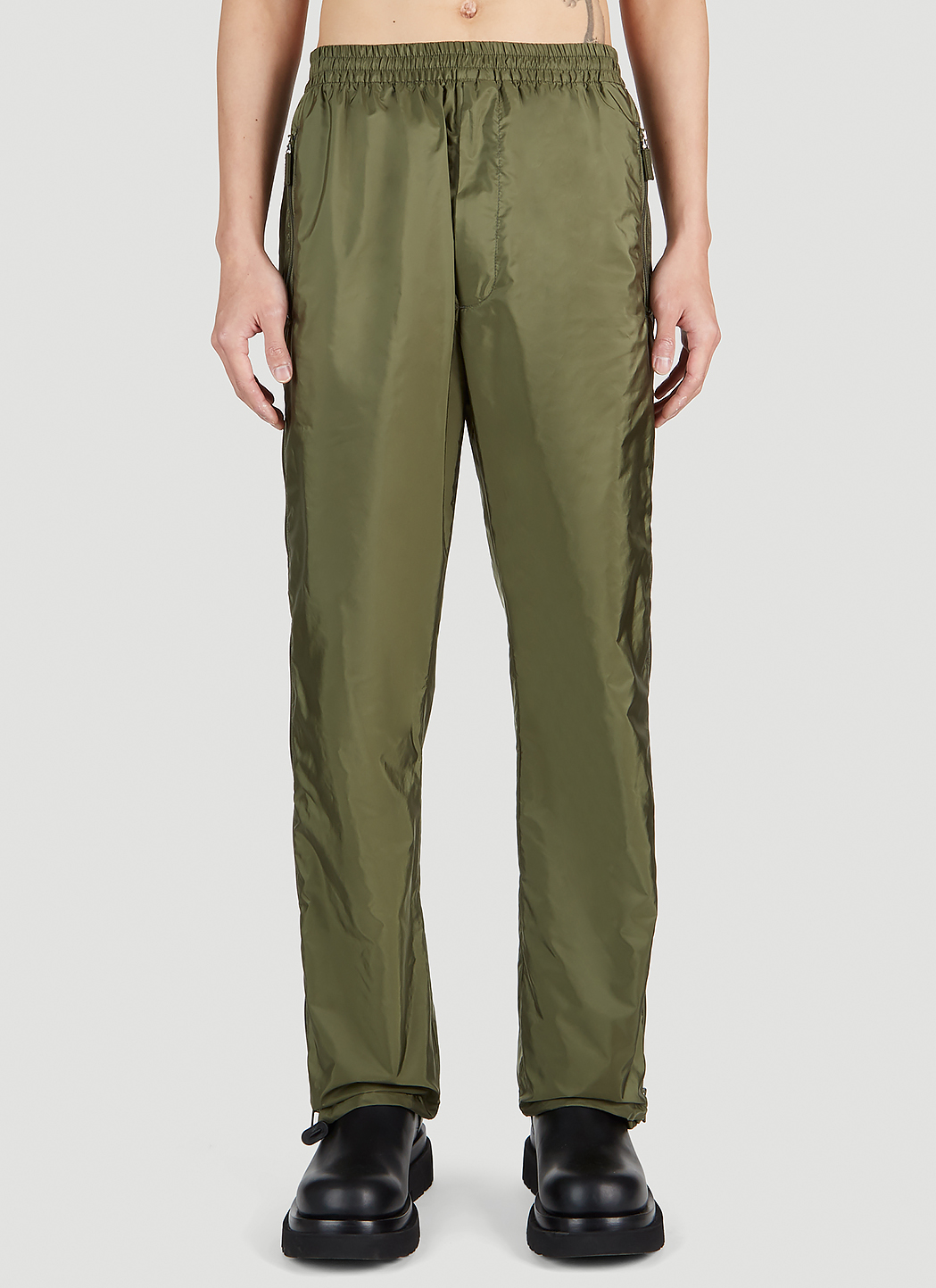 Re-Nylon Side Zip Pants