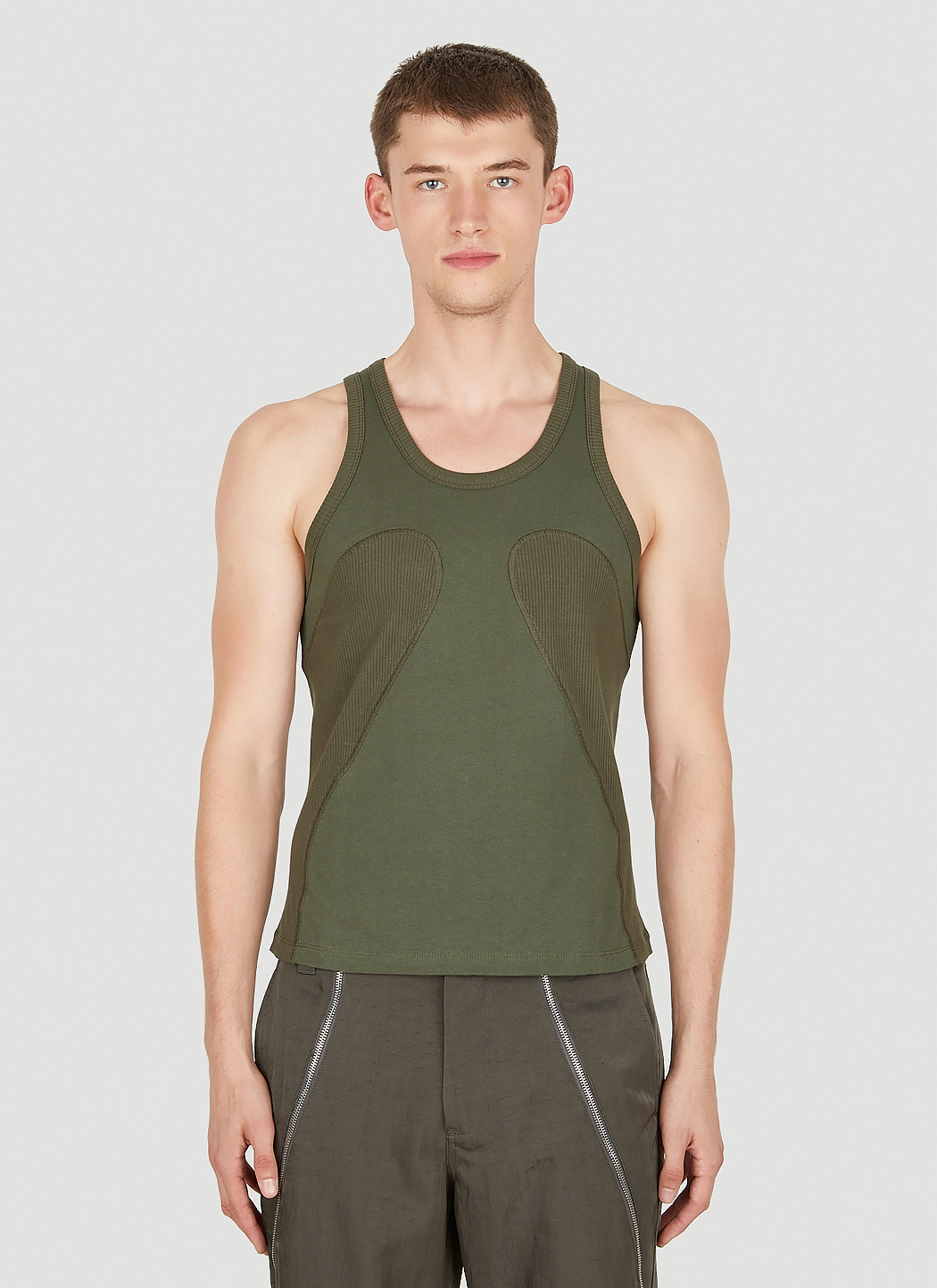 Rib Shift Tank Top