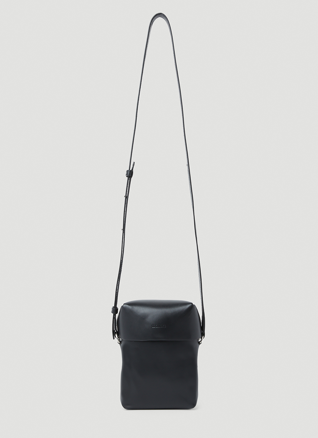 JIL SANDER Lid Leather Crossbody Bag | Smart Closet