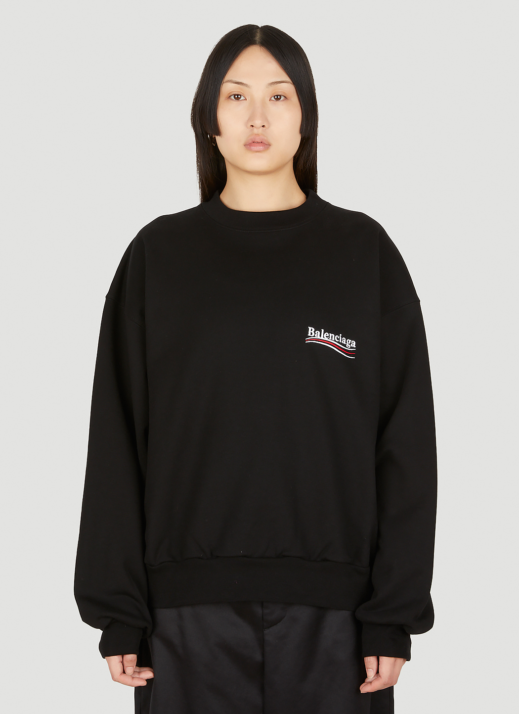 Buy Women's The North Face Klassieke Sportswear Print Trousersleggings  Online, Balenciaga graphic print logo sweatshirt