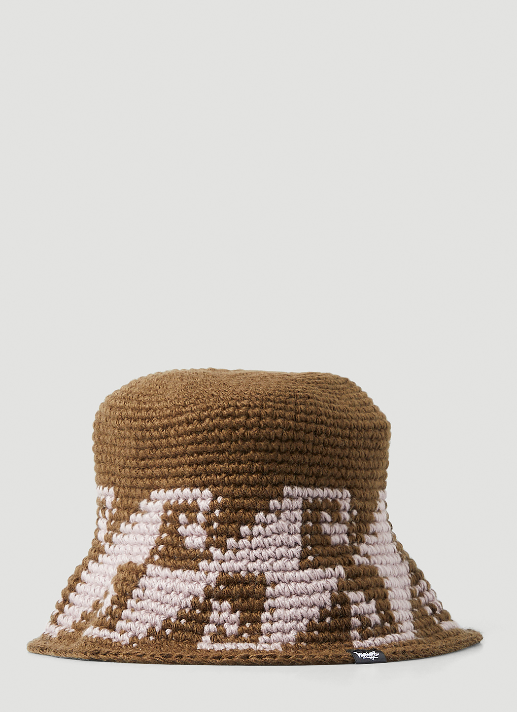 Stüssy Waves Knit Bucket Hat in Brown | LN-CC®