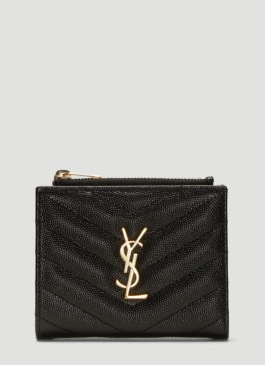 Ysl zippered 2025 card case