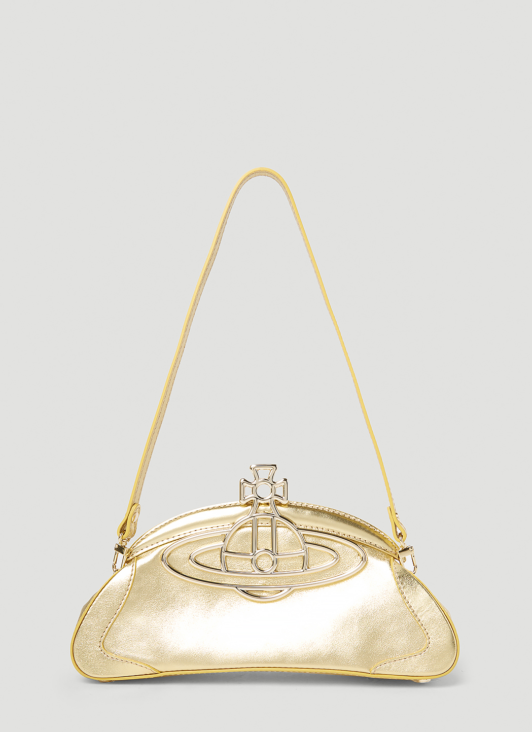 Vivienne westwood deals gold clutch