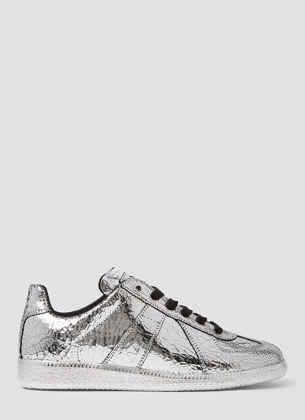 Silver maison margiela clearance sneakers