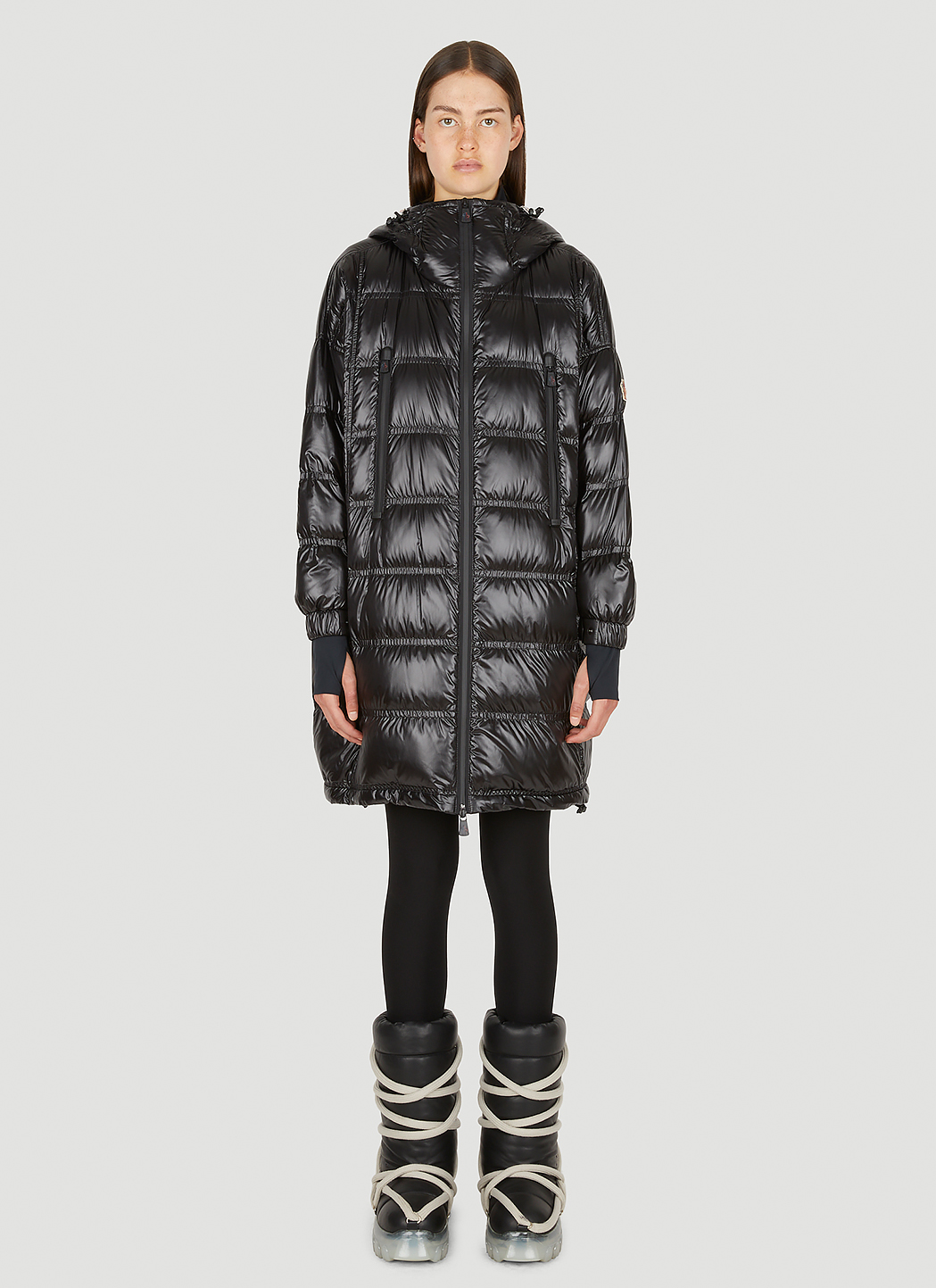 Rochelair Hooded Parka Puffer Coat