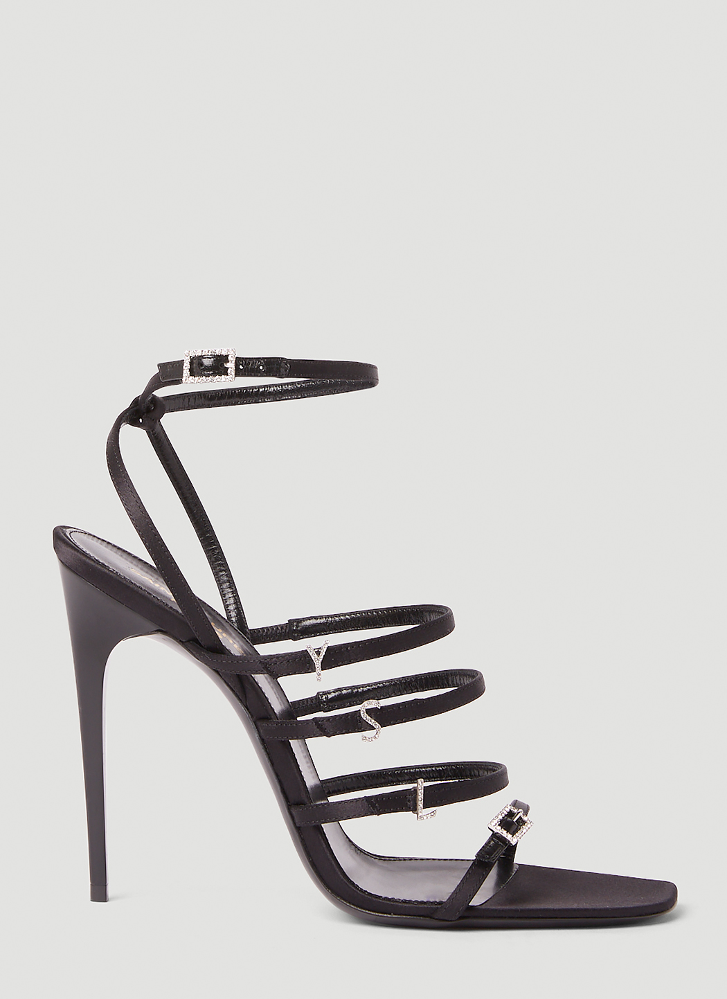 Saint Laurent Women's Jerry High Heel Sandals in Black | LN-CC®