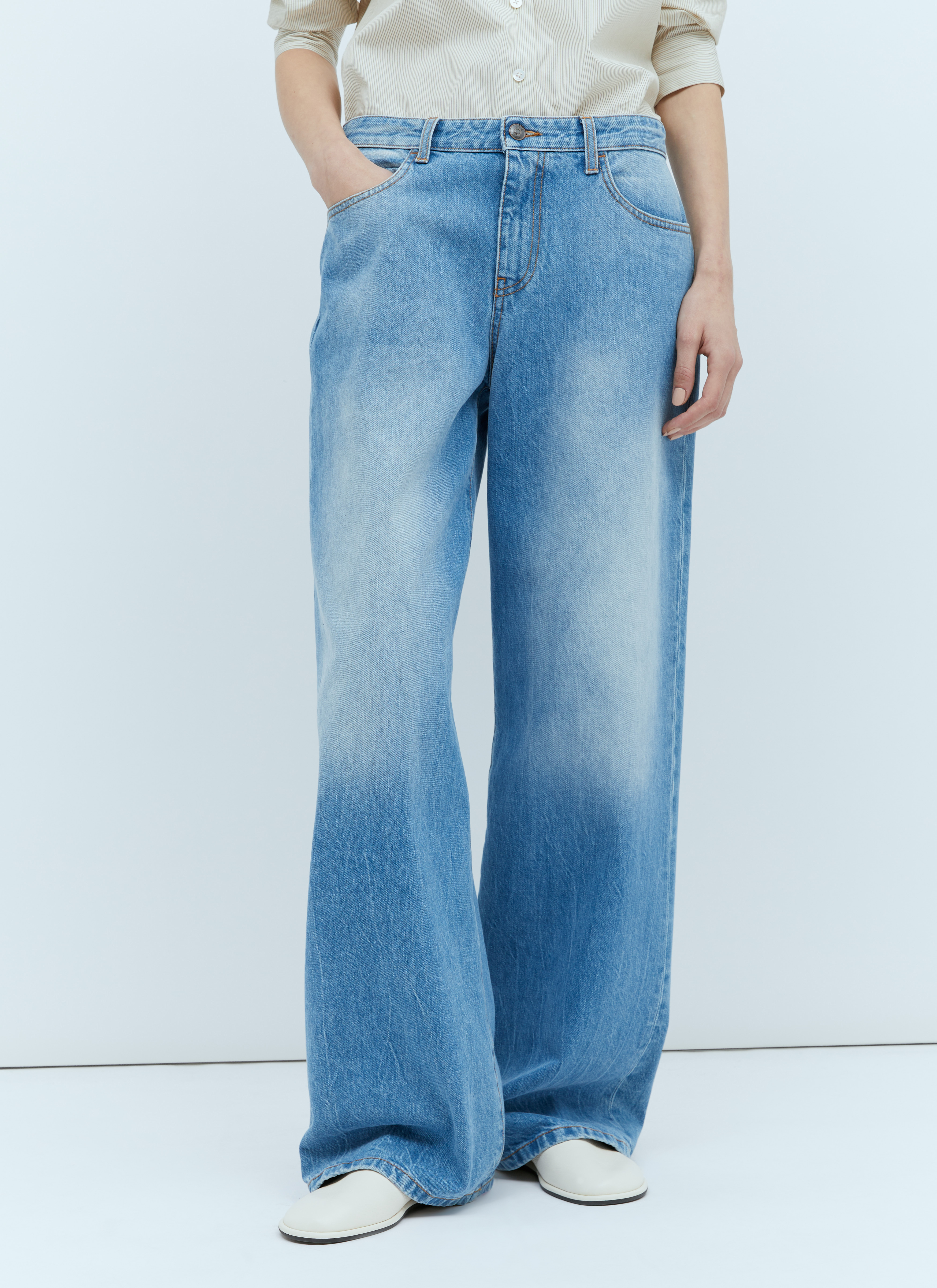 The Row Women's Eglitta Jeans in Blue | LN-CC®