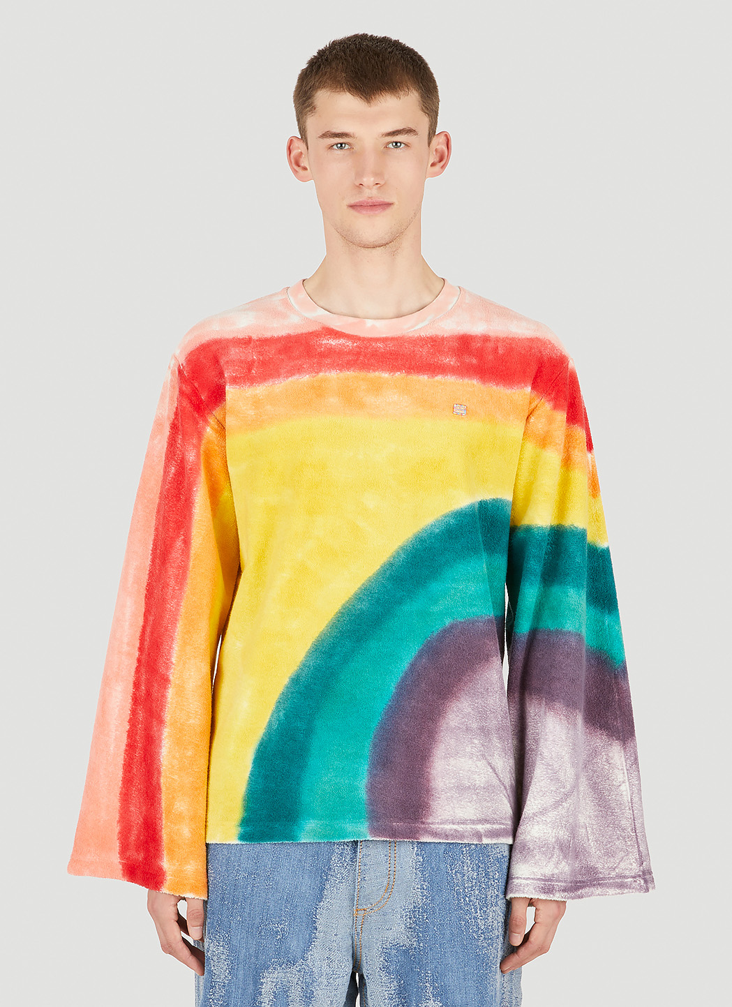 Acne rainbow outlet sweater