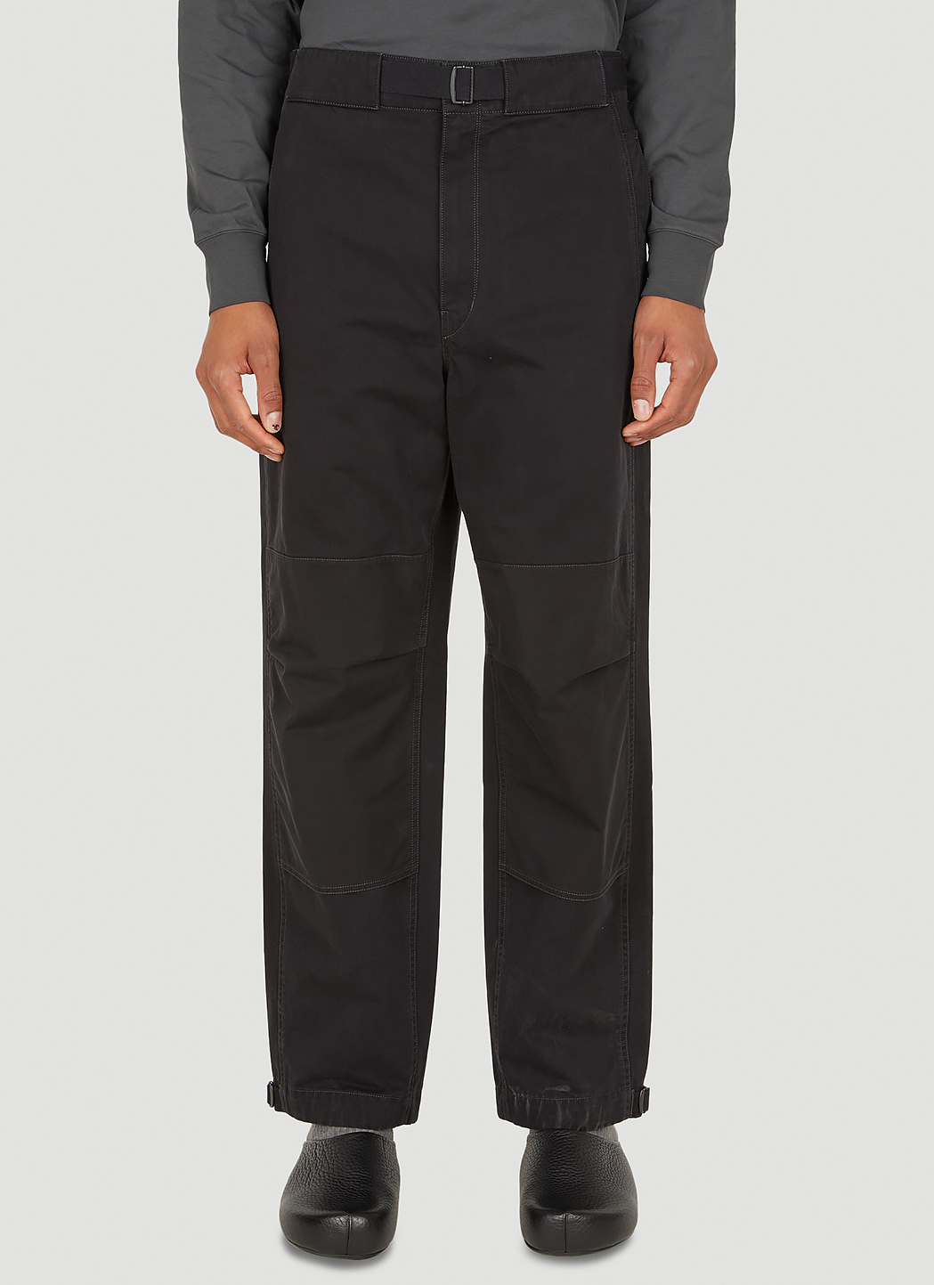 Lemaire Men's Utility Pants in Black | LN-CC®