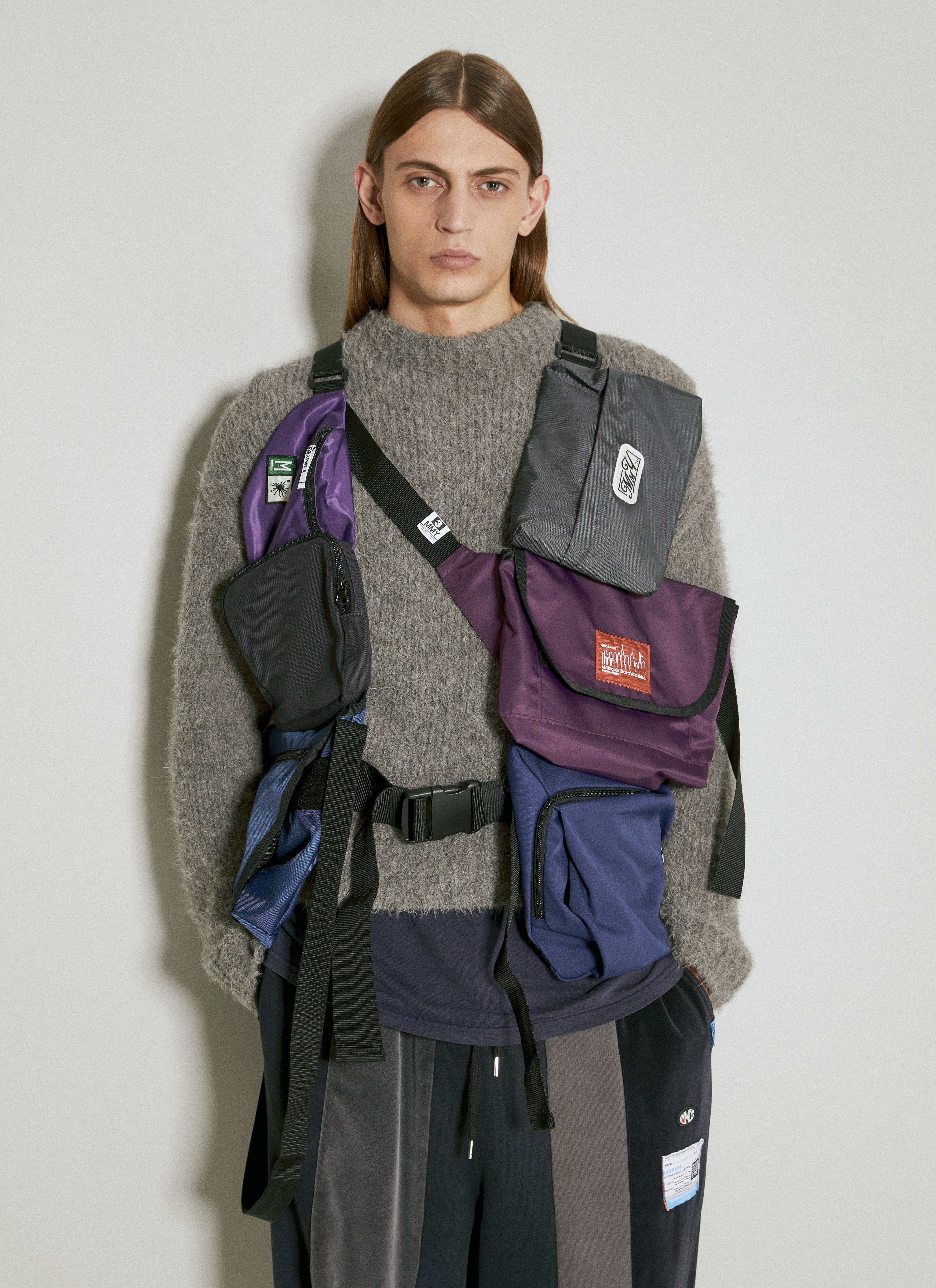 Maison Mihara Yasuhiro Bag Vest in Multicolour | LN-CC®